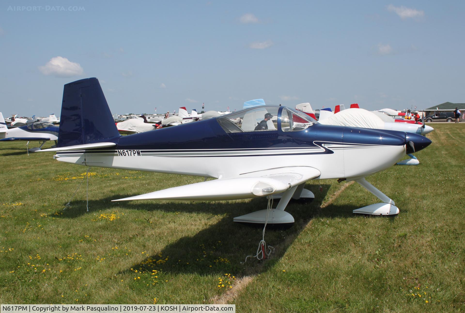 N617PM, 2017 Vans RV-7A C/N 70098, Vans RV-7A