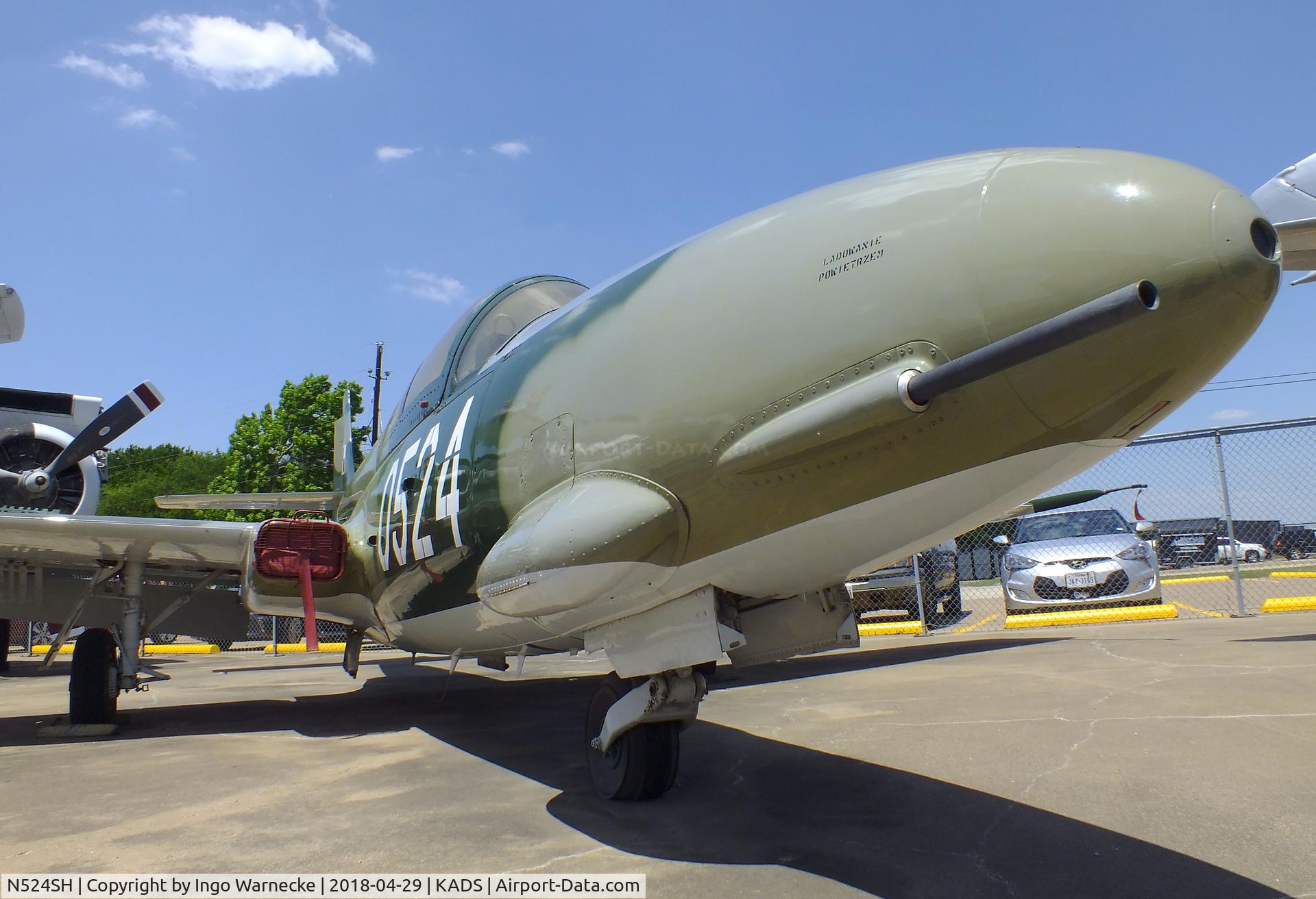 N524SH, PZL-Mielec TS-11 Iskra C/N 1H0524, PZL-Mielec TS-11 Iskra at the Cavanaugh Flight Museum, Addison TX