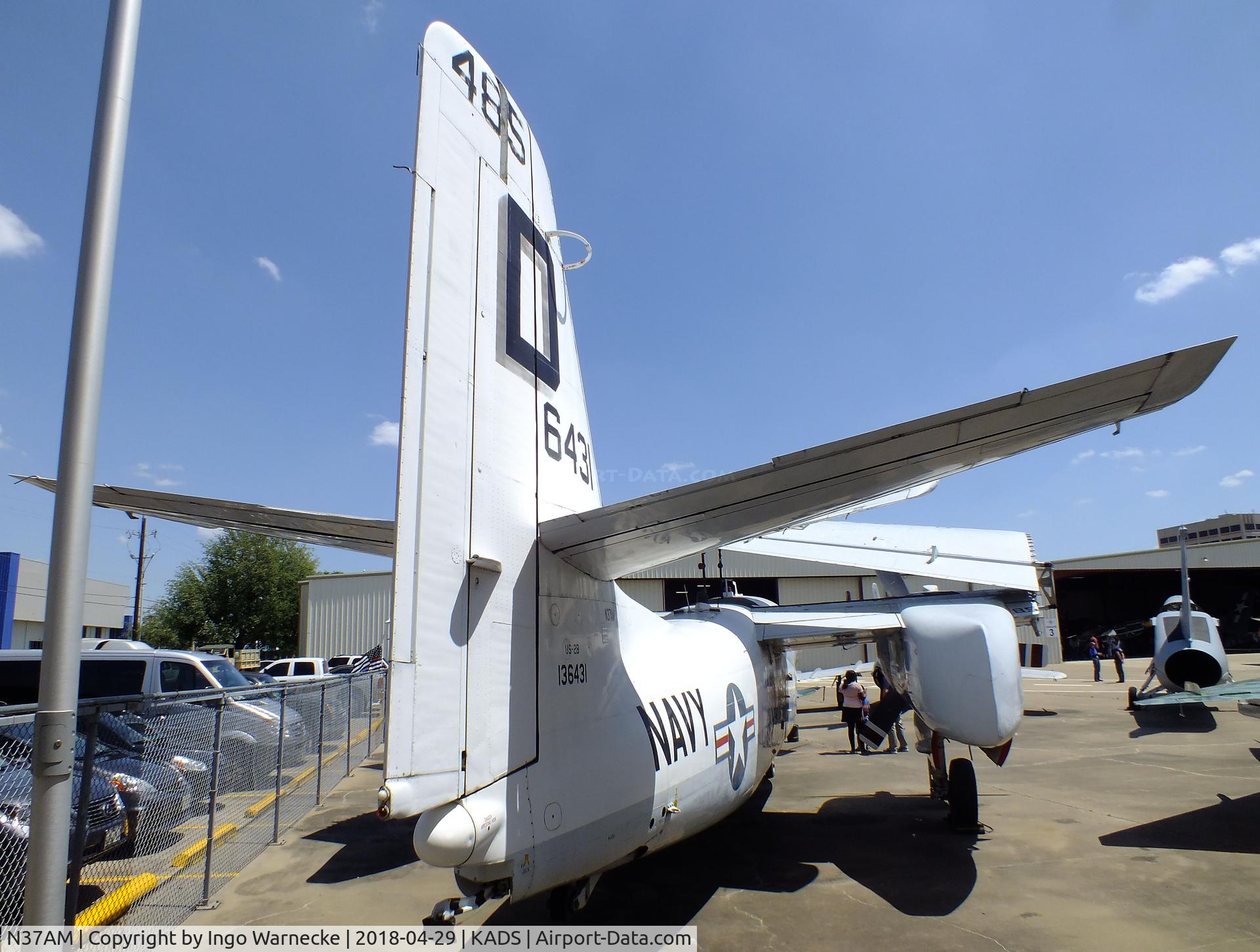 N37AM, 1959 Grumman US-2B Tracker (G89) C/N 340, Grumman US-2B Tracker at the Cavanaugh Flight Museum, Addison TX