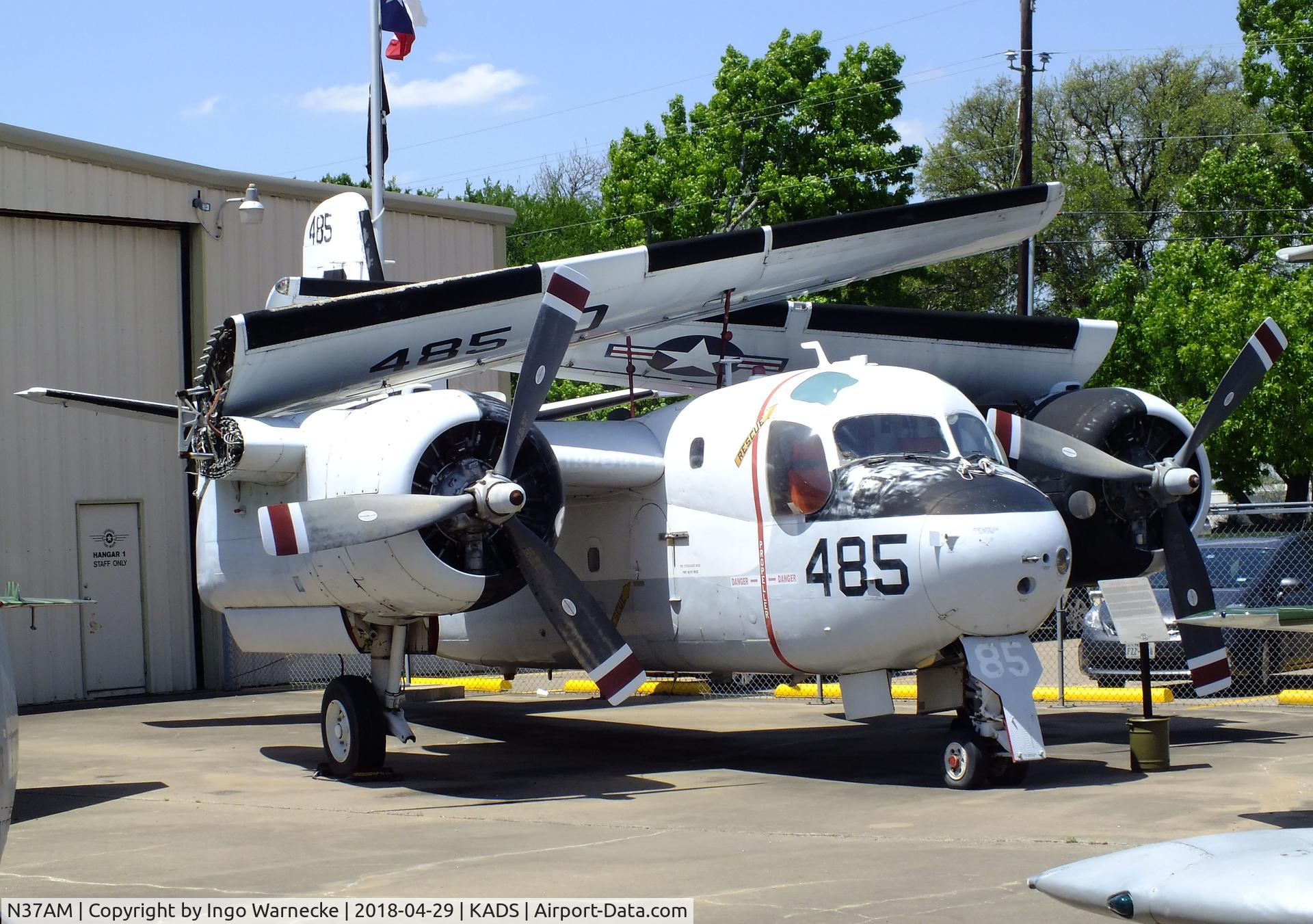 N37AM, 1959 Grumman US-2B Tracker (G89) C/N 340, Grumman US-2B Tracker at the Cavanaugh Flight Museum, Addison TX