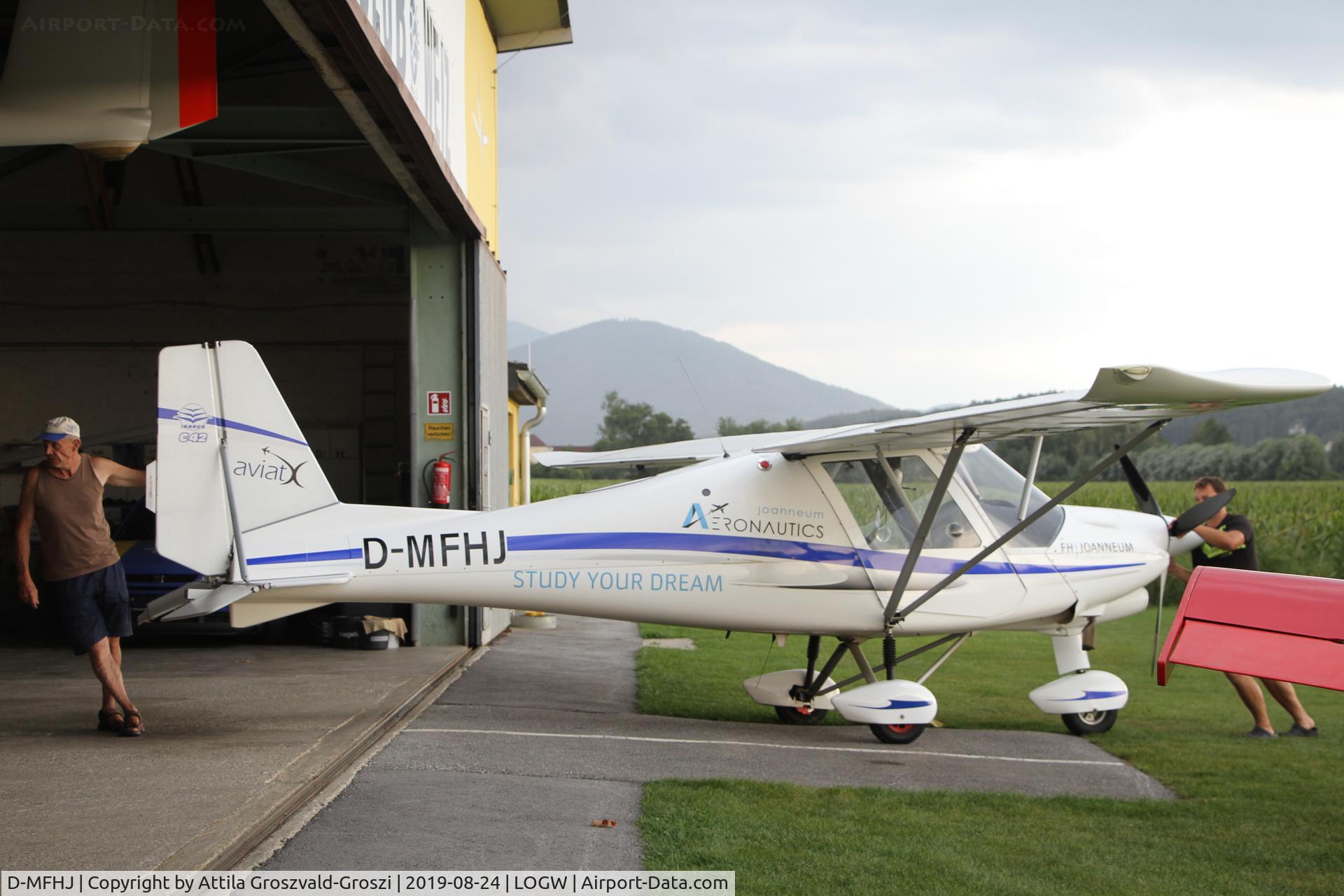 D-MFHJ, Comco Ikarus C-42, LOGW - Weiz, Unterfladnitz