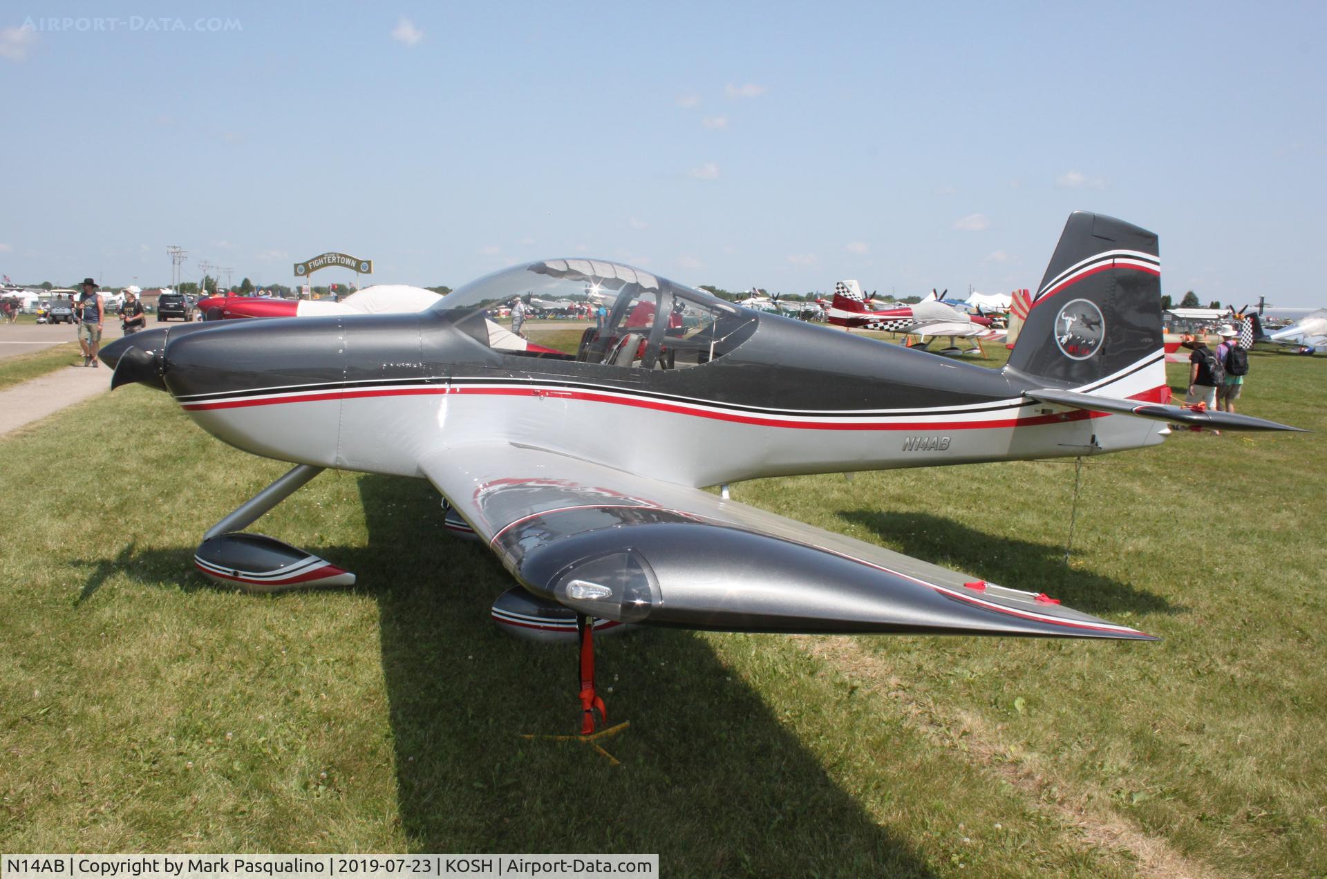 N14AB, 2017 Vans RV-14 C/N 140225, Vans RV-14
