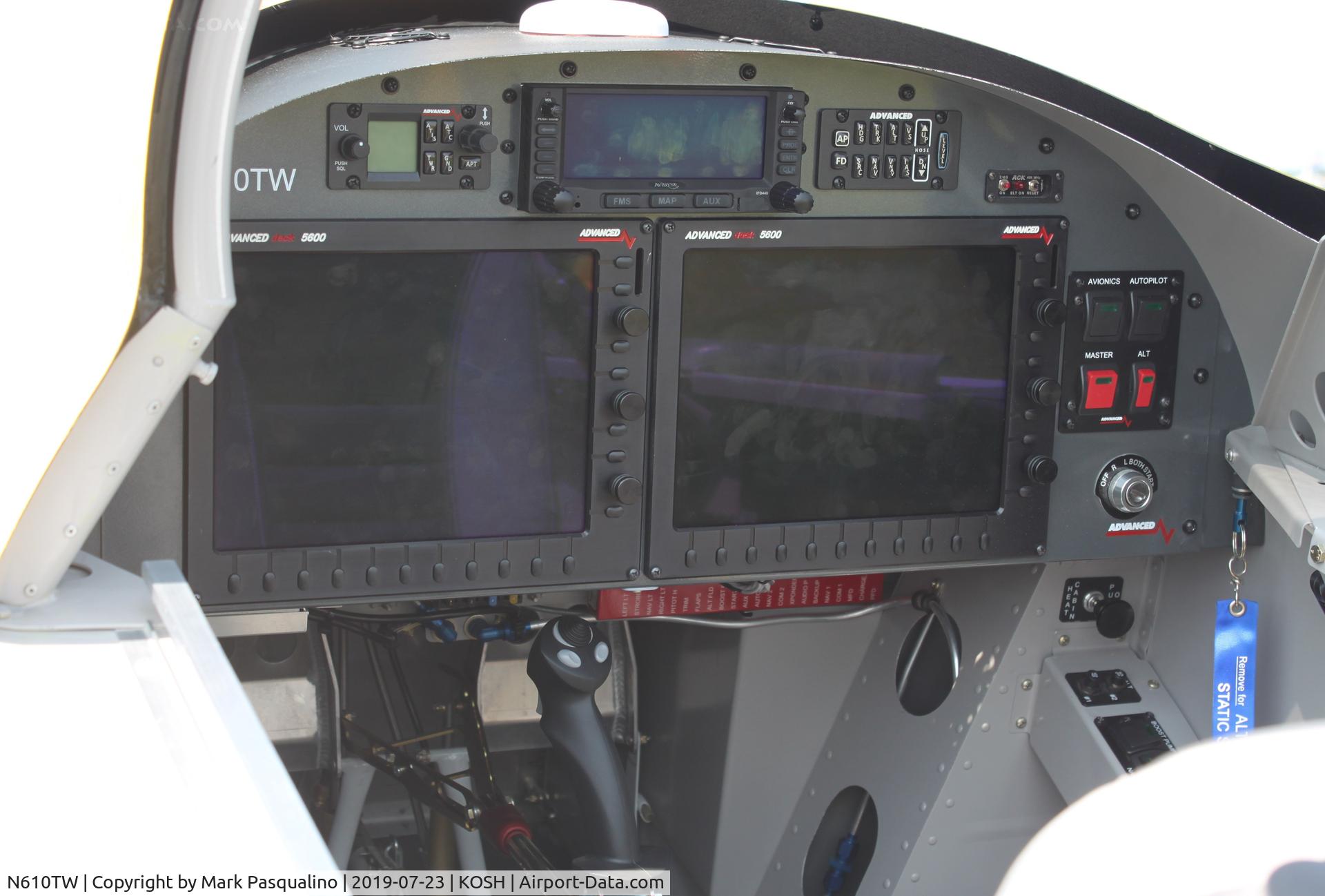 N610TW, 2017 Vans RV-8 C/N 83466, Vans RV-8