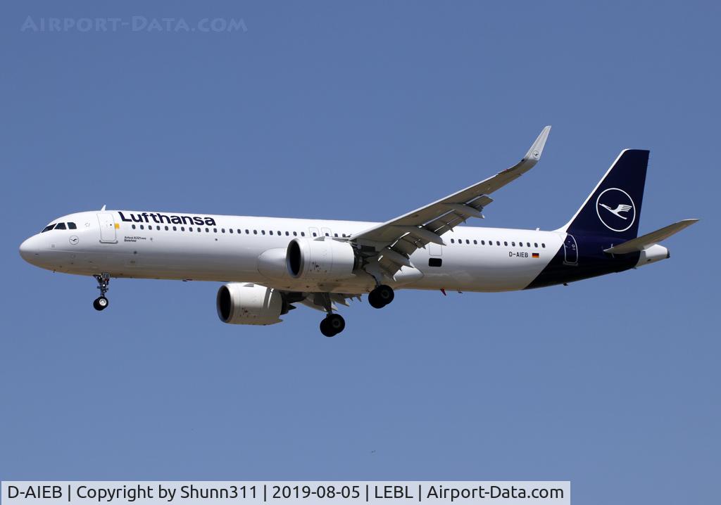 D-AIEB, 2019 Airbus A321-271NX C/N 8783, Landing rwy 25R