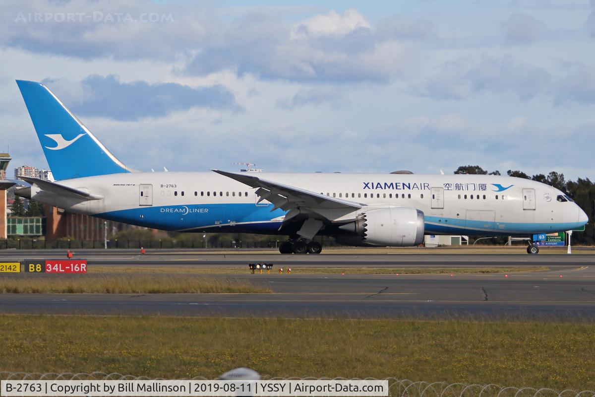 B-2763, 2015 Boeing 787-8 Dreamliner Dreamliner C/N 41543, taxiing