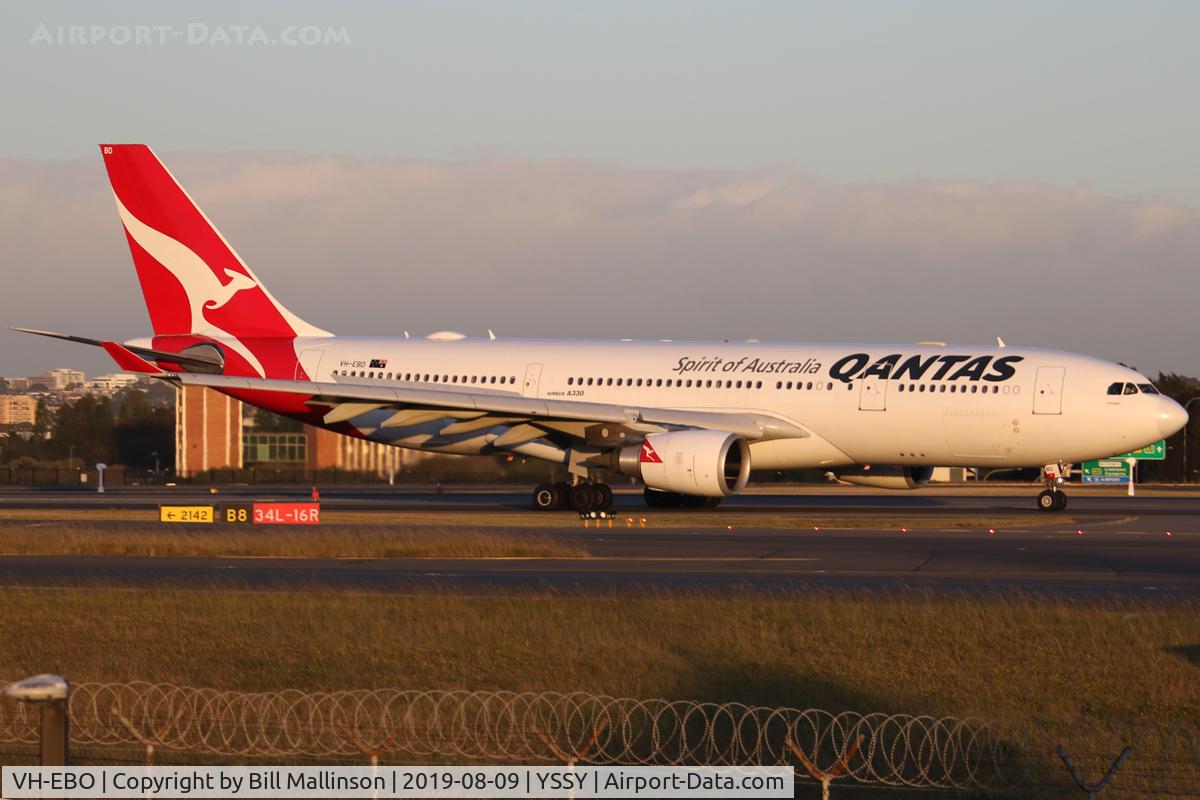 VH-EBO, 2010 Airbus A330-202 C/N 1169, THE REDEYE FROM PERTH  QF568