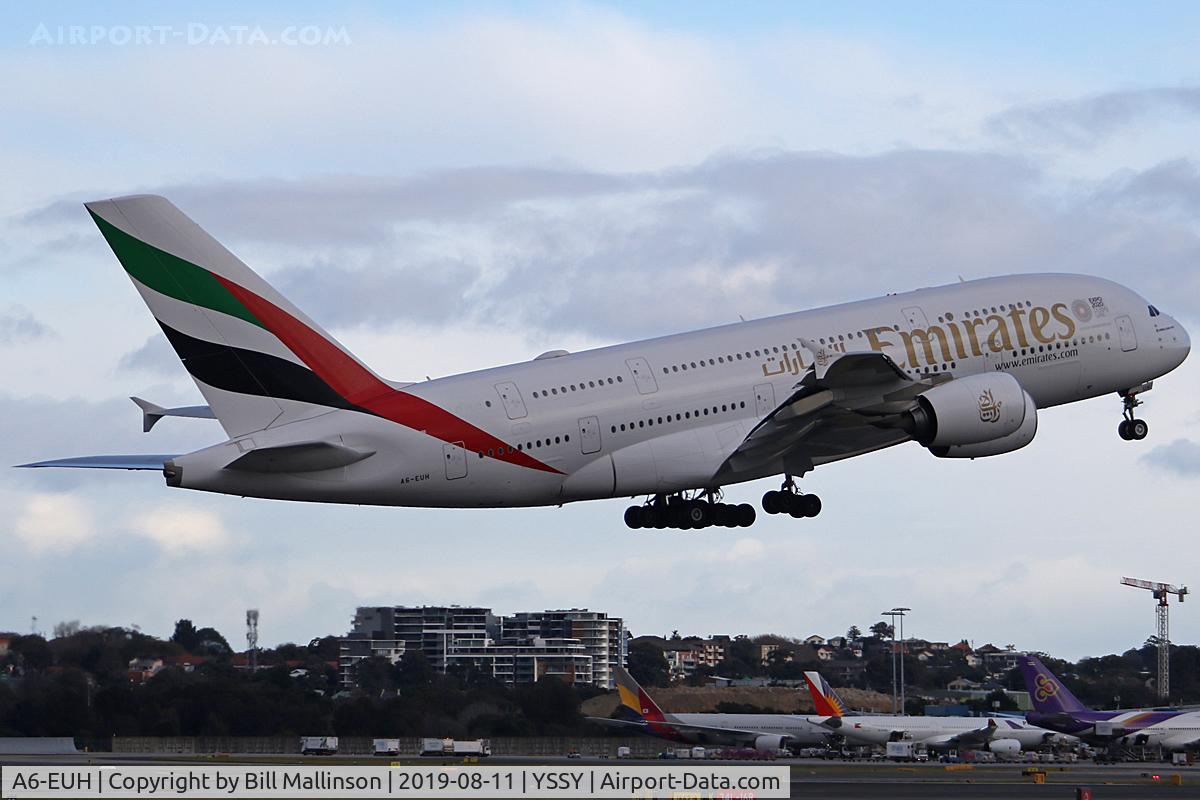 A6-EUH, 2016 Airbus A380-861 C/N 220, EK412 to CHC