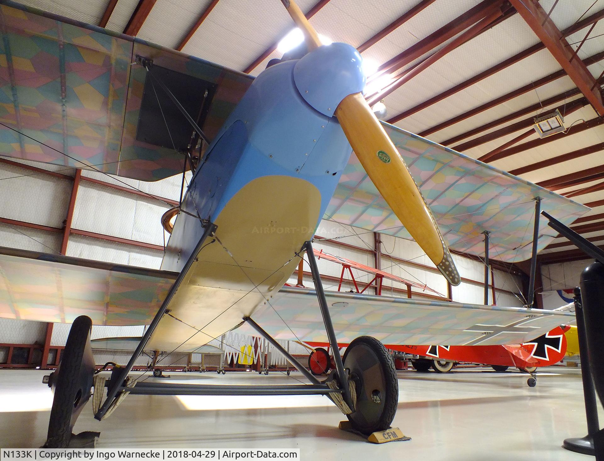 N133K, Halberstadt CL.II C/N 2009-1, Halberstadt (Kitchen) CL II replica at the Cavanaugh Flight Museum, Addison TX
