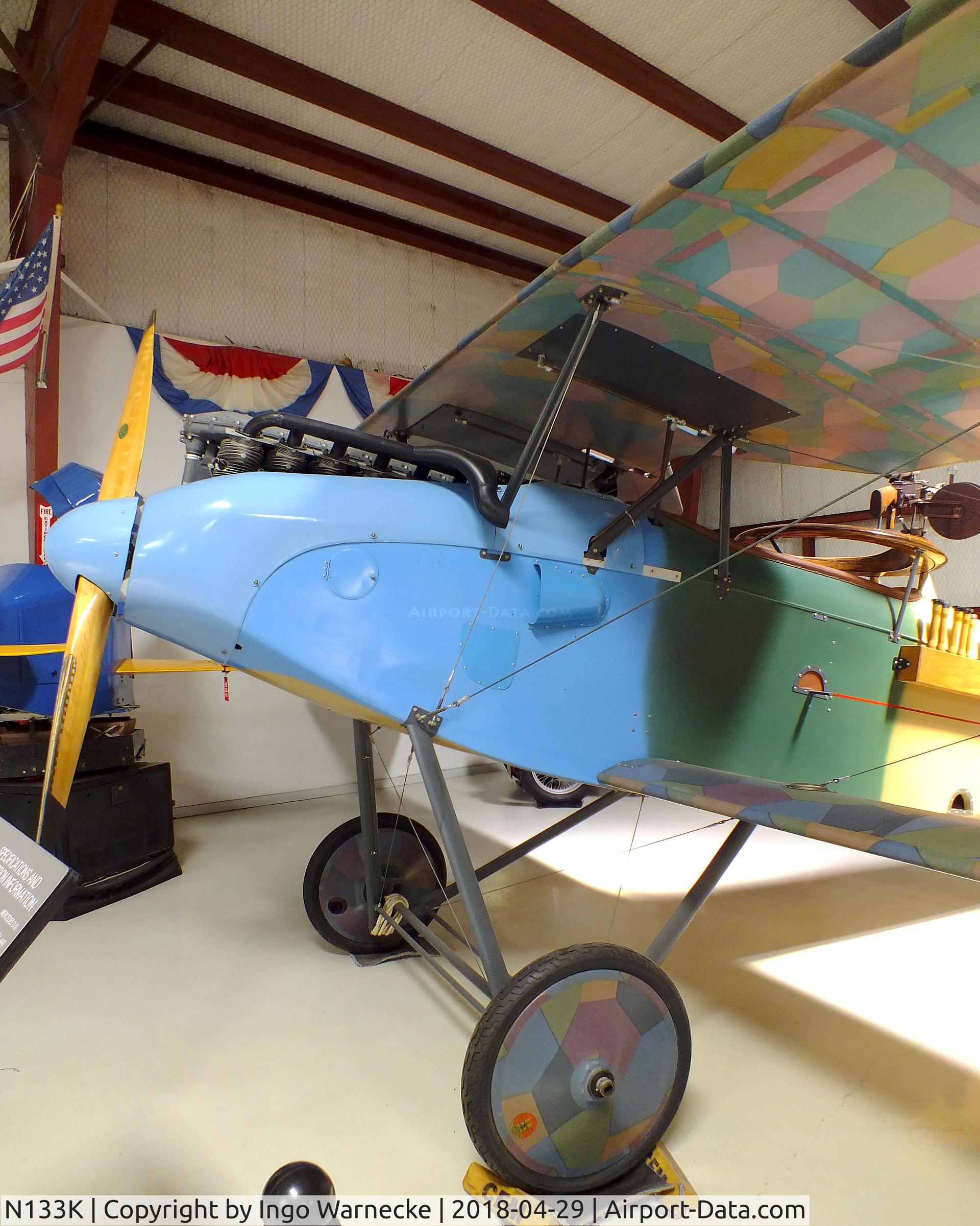 N133K, Halberstadt CL.II C/N 2009-1, Halberstadt (Kitchen) CL II replica at the Cavanaugh Flight Museum, Addison TX