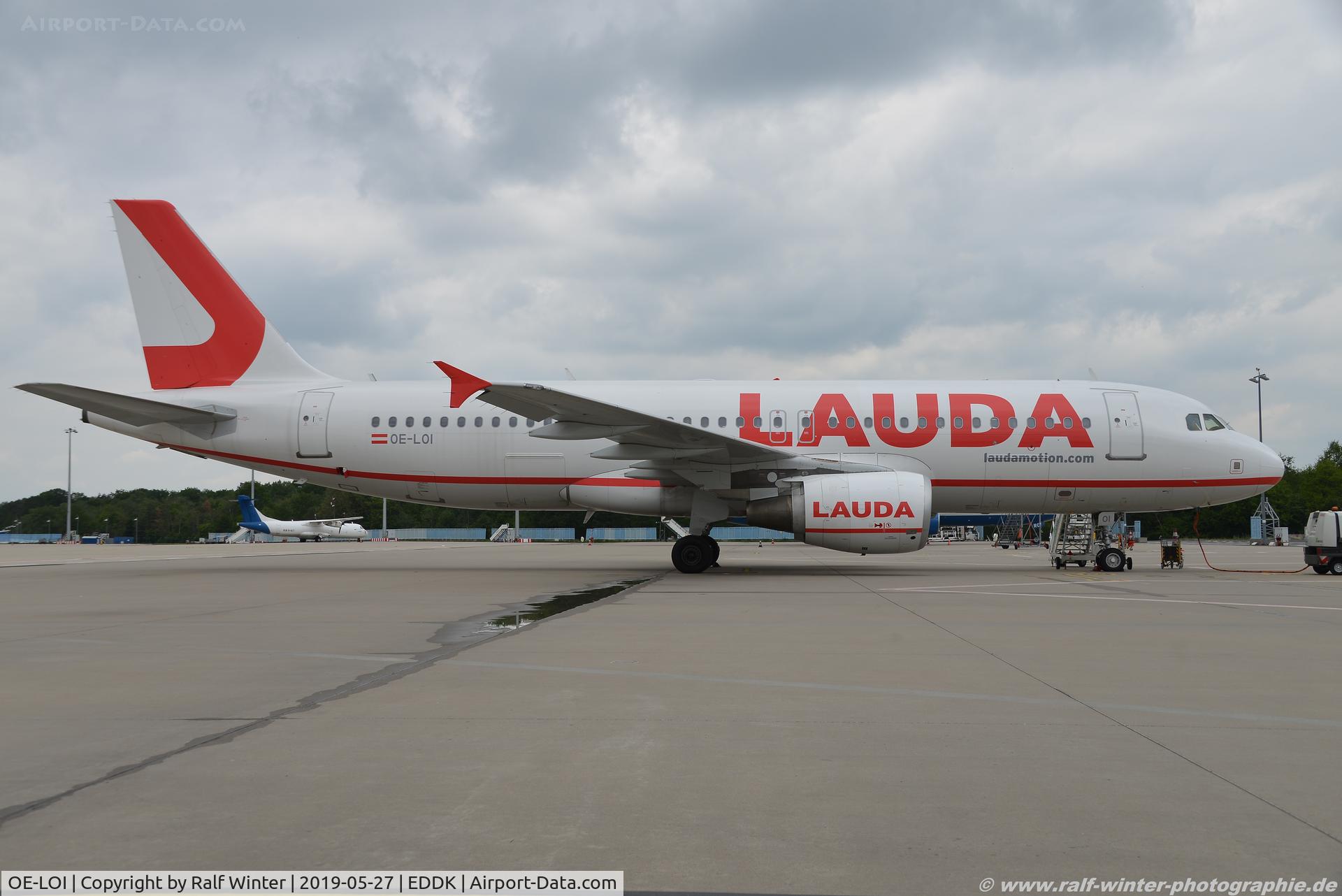 OE-LOI, 2006 Airbus A320-214 C/N 2994, Airbus A320-214 - OE LDM LaudaMotion - 2994 - OE-LOI - 27.05.2019 - CGN