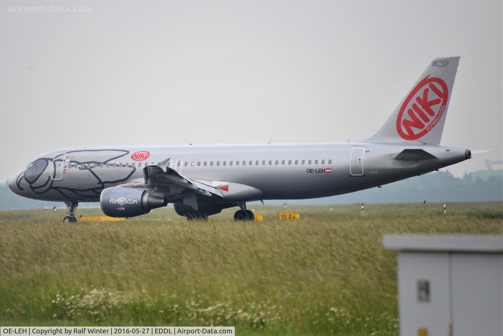 OE-LEH, 2011 Airbus A320-214 C/N 4594, Airbus A320-214 - HG NLY flyNiki 'Gospel' - 4594 - OE-LEH - 27.05.2016 - DUS