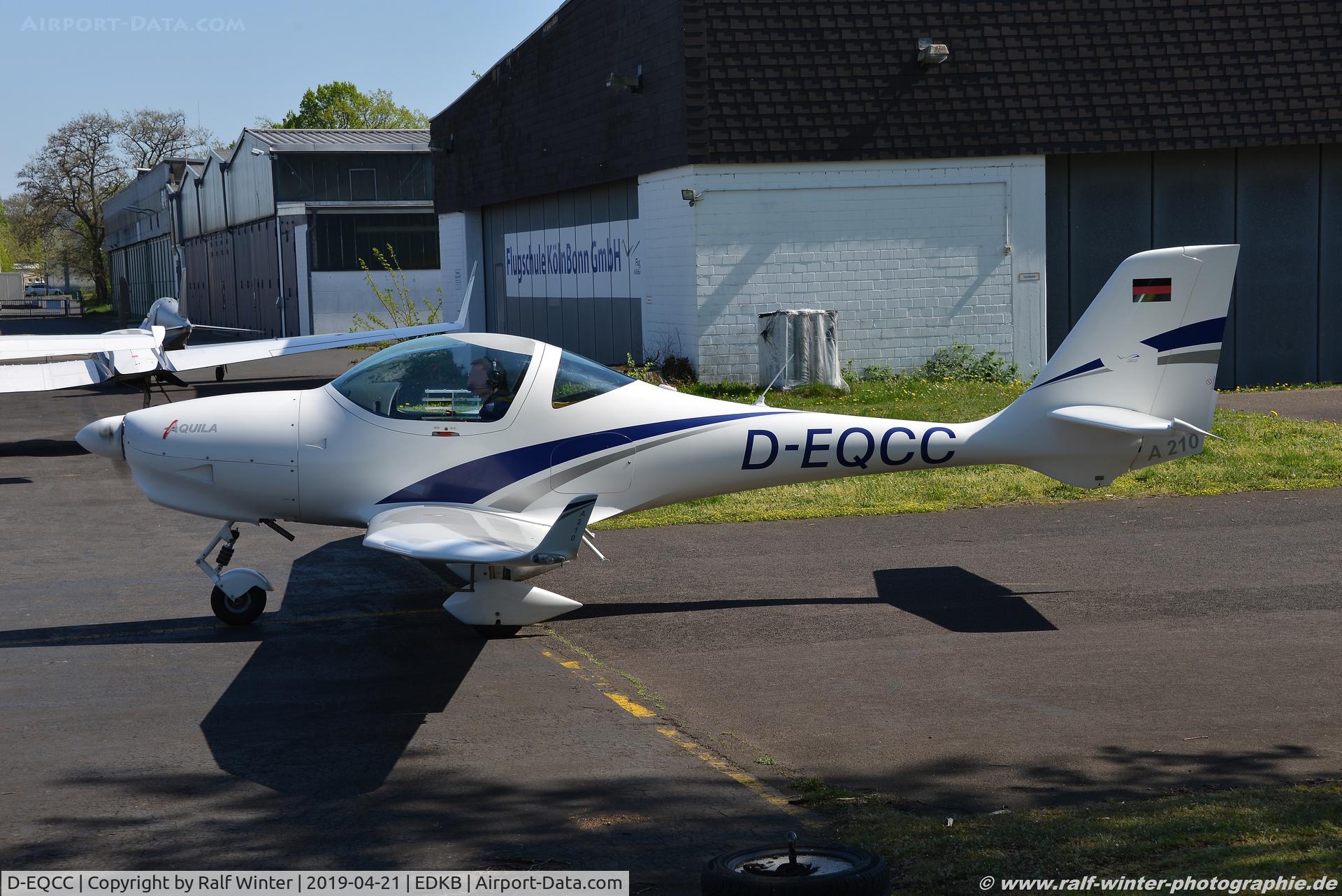 D-EQCC, Aquila A210 (AT01) C/N AT01-218, Aquila A-210 AT01 - ACC Flug GmbH - AT01-2018 - D-EQCC - 21.04.2019 -EDKB