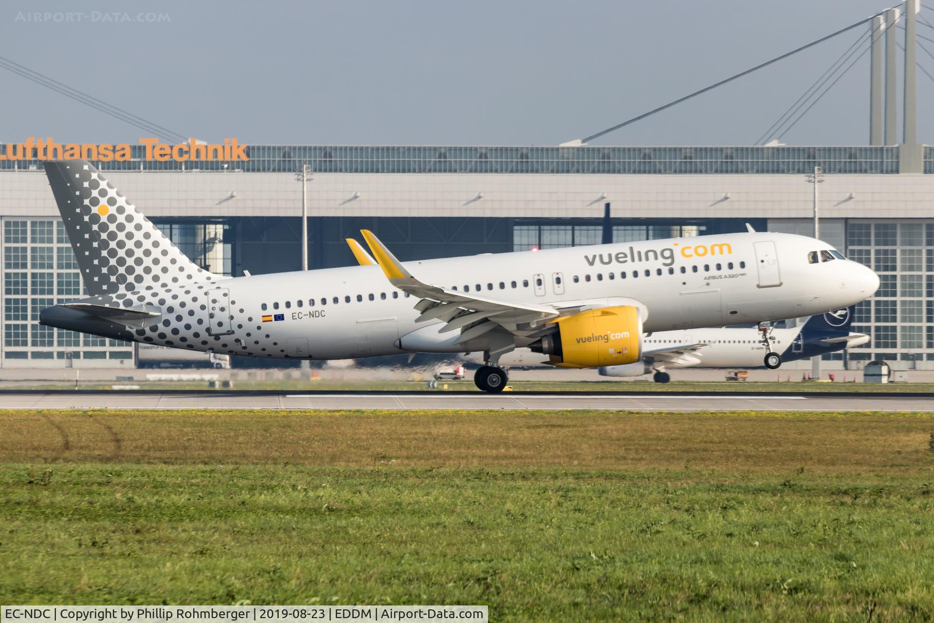 EC-NDC, 2019 Airbus A320-271N C/N 8945, EC-NDC arriving at EDDM