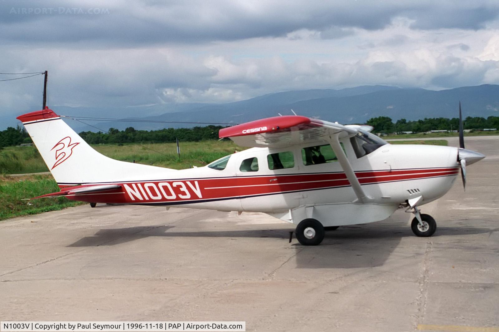 N1003V, 1974 Cessna U206F Stationair C/N U20602388, At Port-Au-Prince, Haiti.