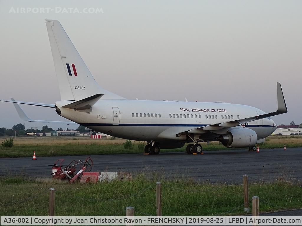 A36-002, 2000 Boeing 737-7DF C/N 30790/613, RAAF Royal Australian Air Force