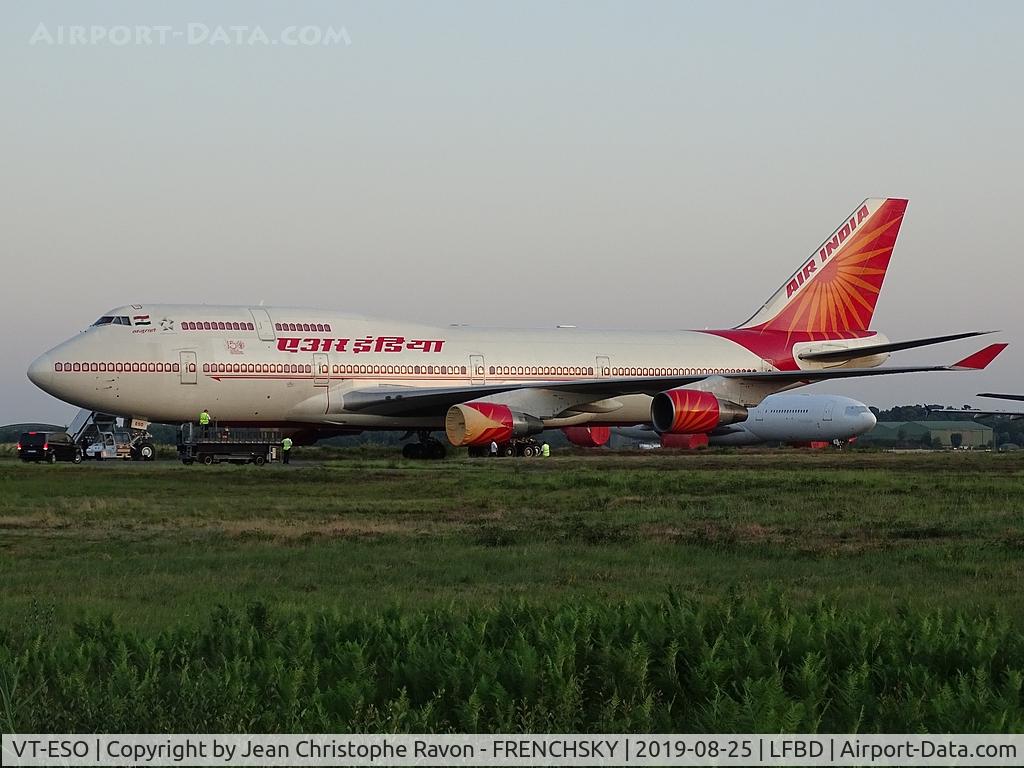 VT-ESO, 1993 Boeing 747-437 C/N 27165, 