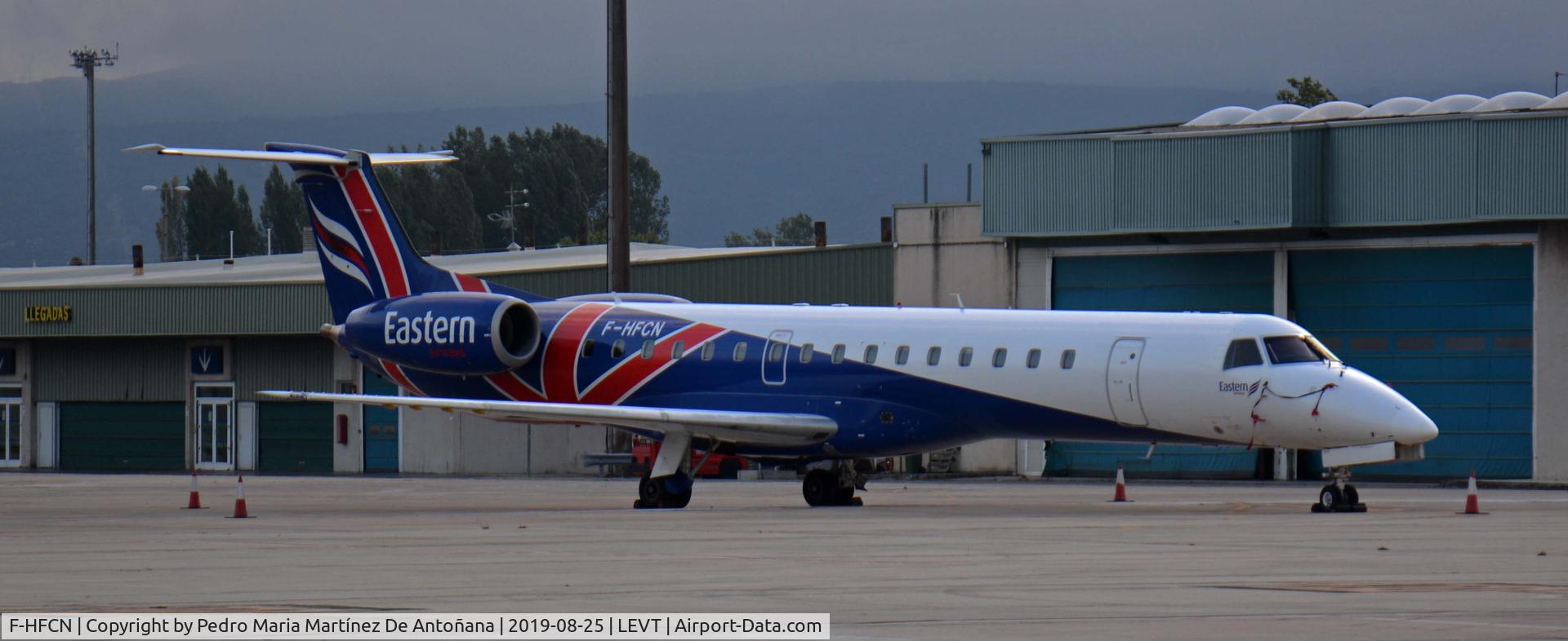 F-HFCN, 2000 Embraer EMB-145MP (ERJ-145MP) C/N 145362, Aeropuerto de Foronda - Vitoria-Gasteiz - Euskadi - España