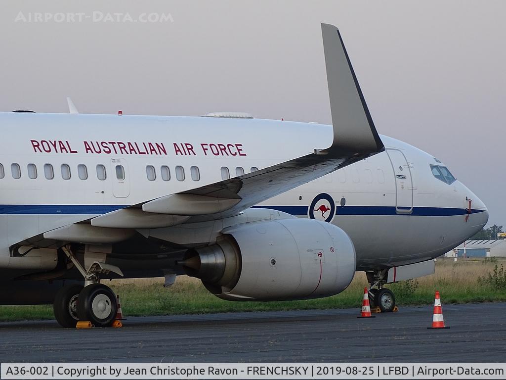 A36-002, 2000 Boeing 737-7DF C/N 30790/613, RAAF Royal Australian Air Force