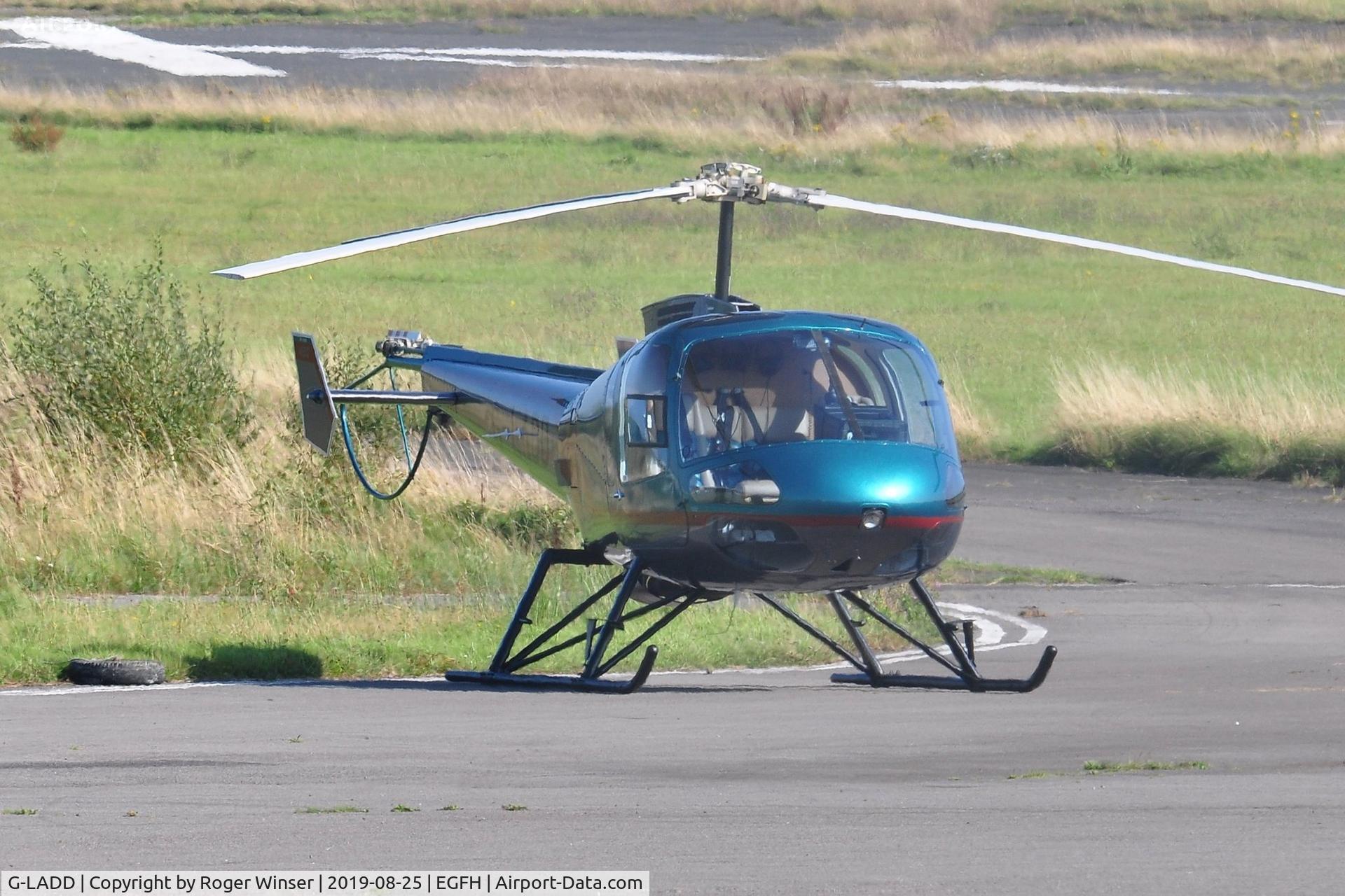 G-LADD, 1999 Enstrom 480 C/N 5037, Visiting Enstrom 480 helicopter.