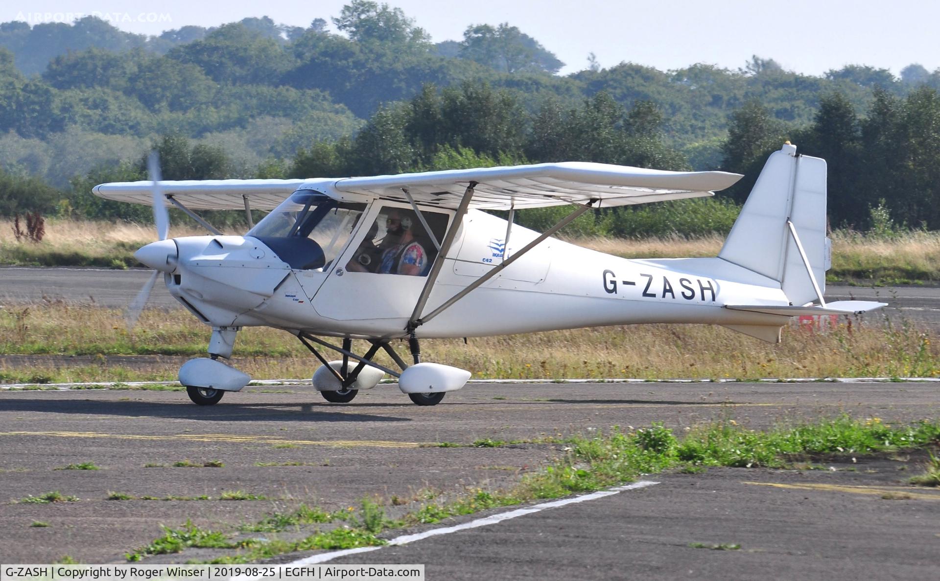 G-ZASH, 2013 Comco Ikarus C42 FB80 C/N 1304-7257, Resident Ikarus C.42 operated by Gower flight Centre.