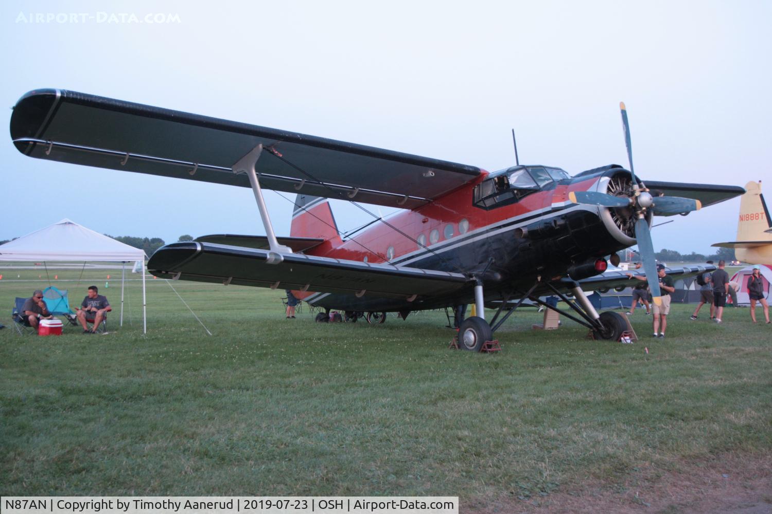 N87AN, 1987 PZL-Mielec AN-2 C/N 1G22331, 1987 PZL-Mielec AN-2, c/n: 1G22331