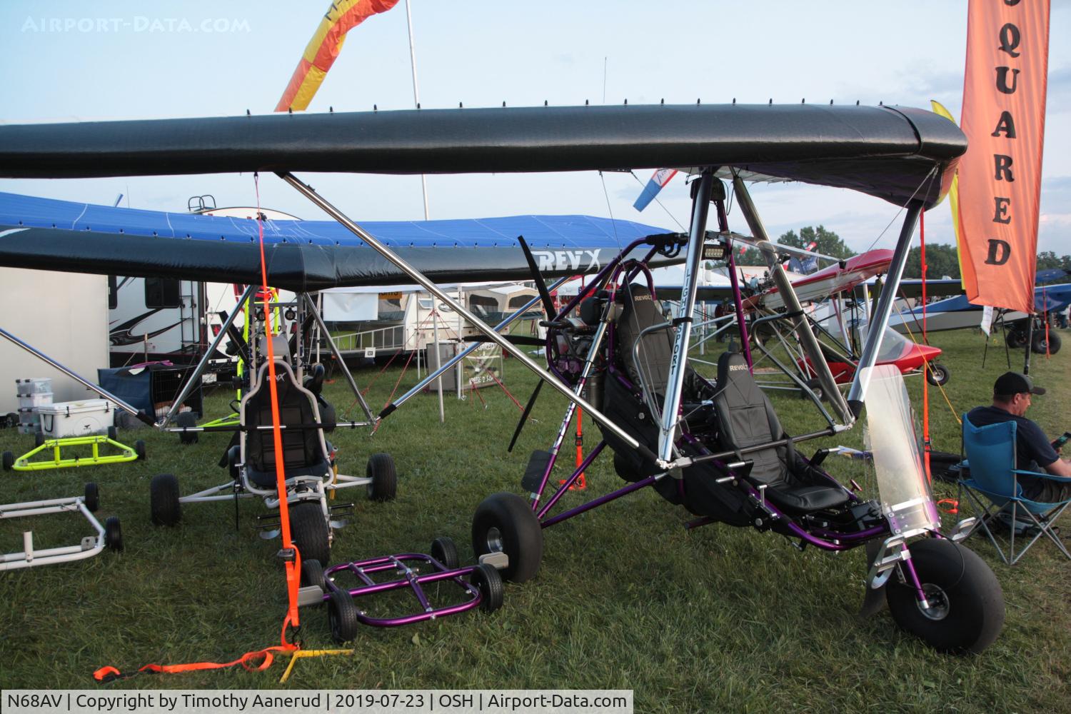 N68AV, 2018 Evolution Trikes Revolt C/N 001008, 2018 EVOLUTION AIRCRAFT INC REVOLT, c/n: 001008