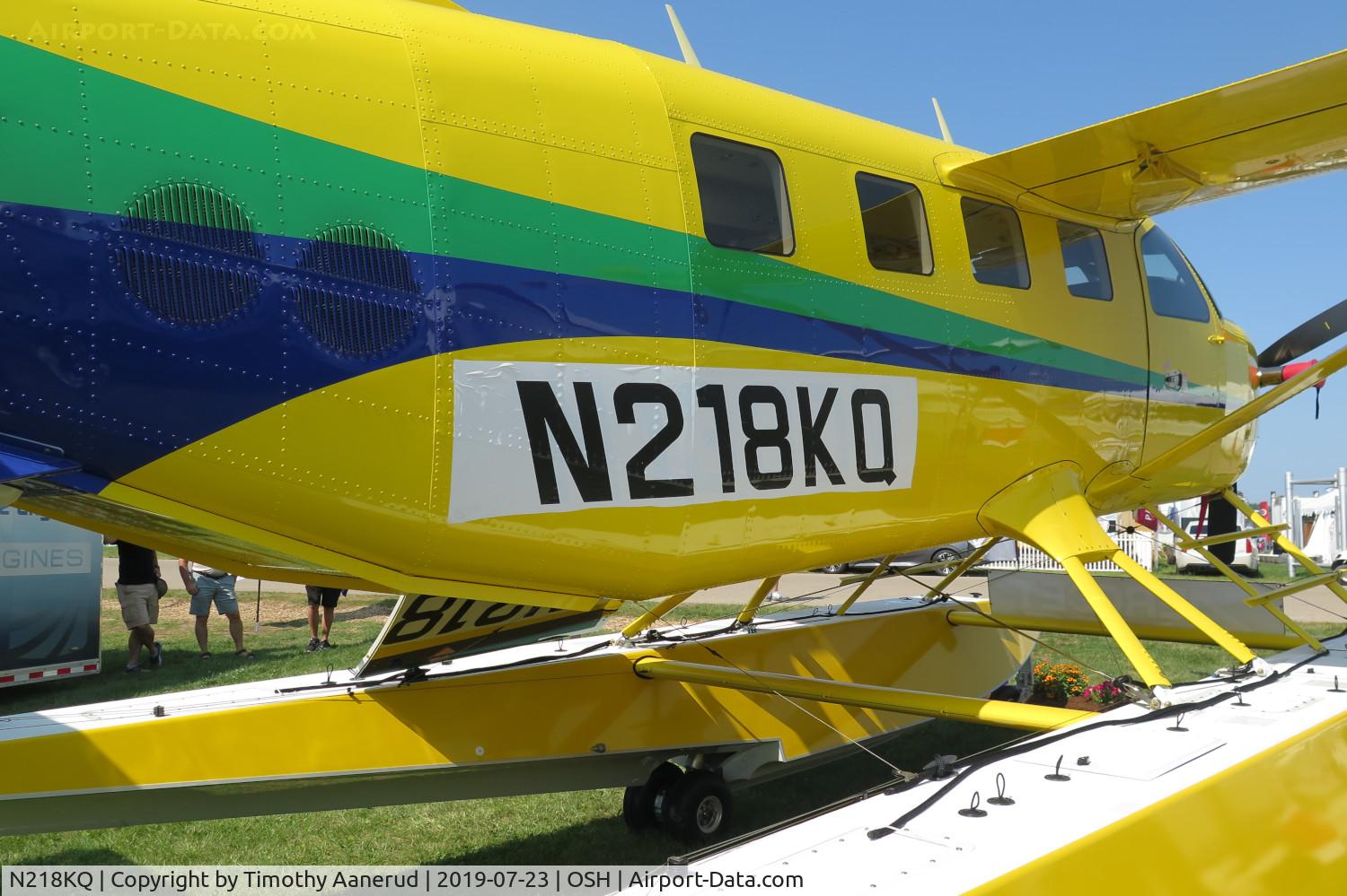 N218KQ, 2017 Quest Kodiak 100 C/N 100-0218, 2017 QUEST AIRCRAFT COMPANY LLC KODIAK 100, c/n: 100-0218.  The N-Number looks like it's temporary, and the aircraft is going to be exported.