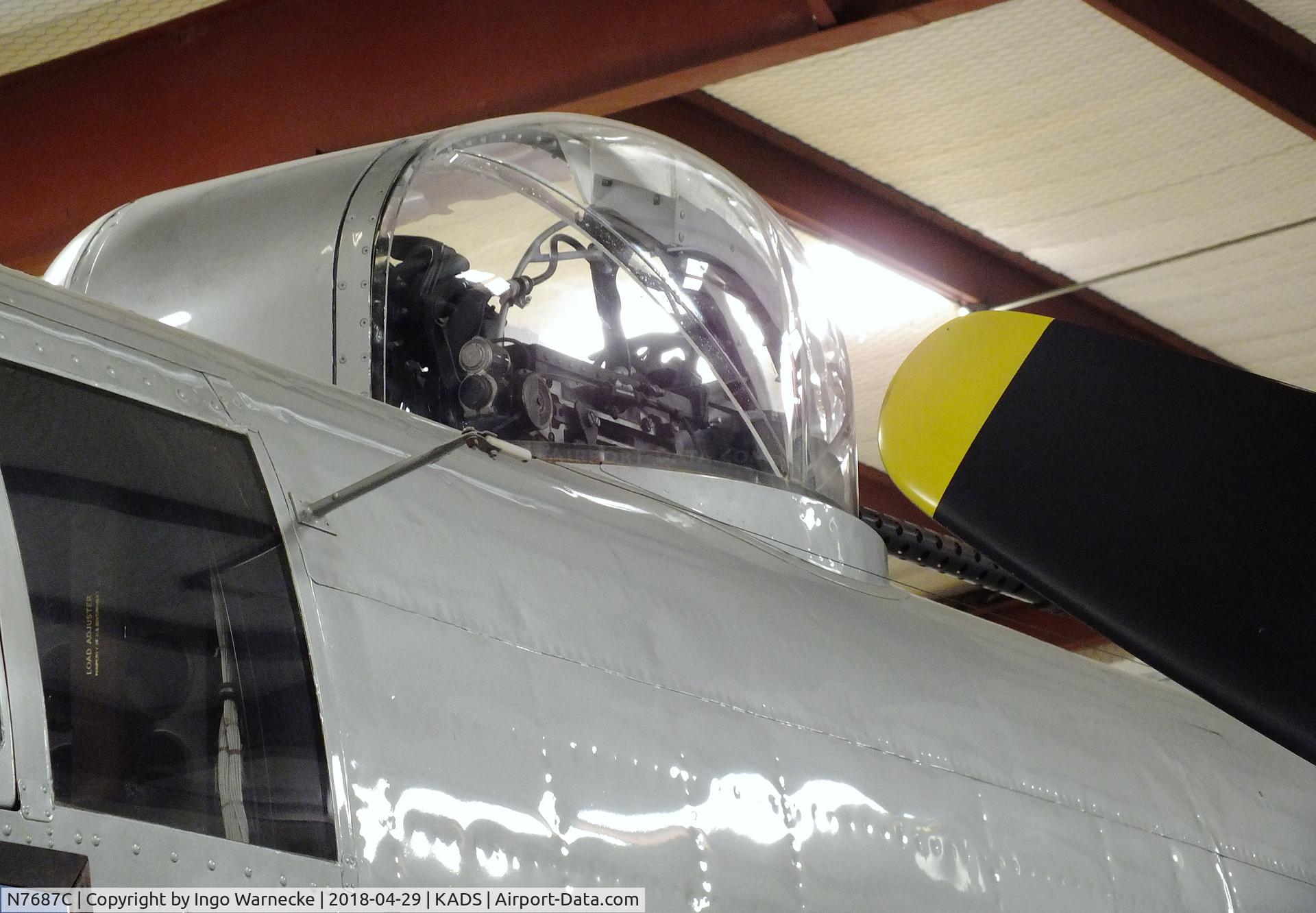 N7687C, 1944 North American TB-25N Mitchell C/N 108-32200, North American TB-25N Mitchell at the Cavanaugh Flight Museum, Addison TX