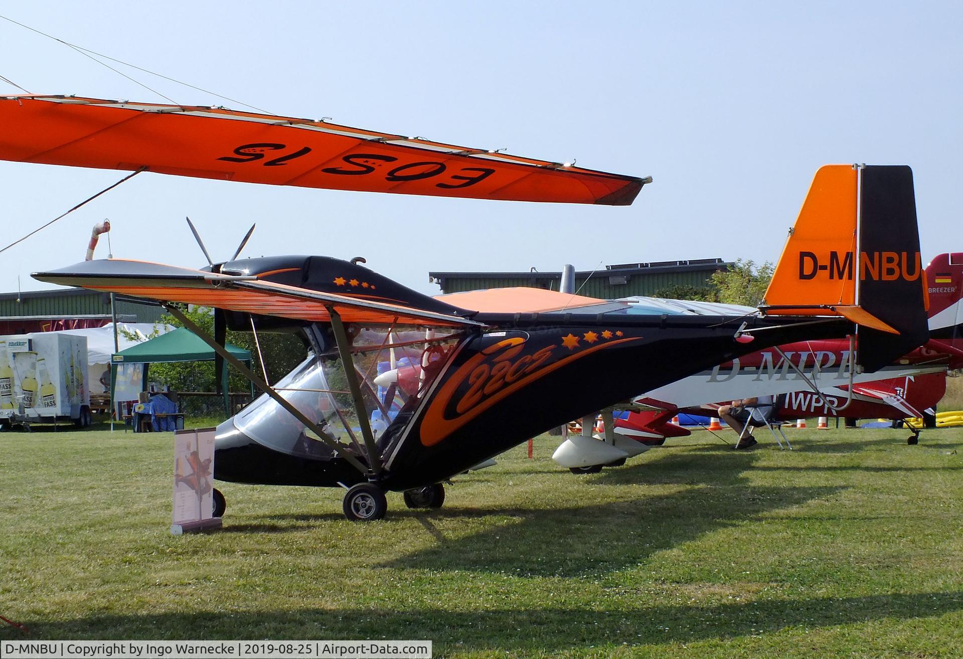 D-MNBU, 1994 Comco  Ikarus C-22 CS C/N 9409-3597, Comco Ikarus C-22CS at the 2019 Flugplatz-Wiesenfest airfield display at Weilerswist-Müggenhausen ultralight airfield