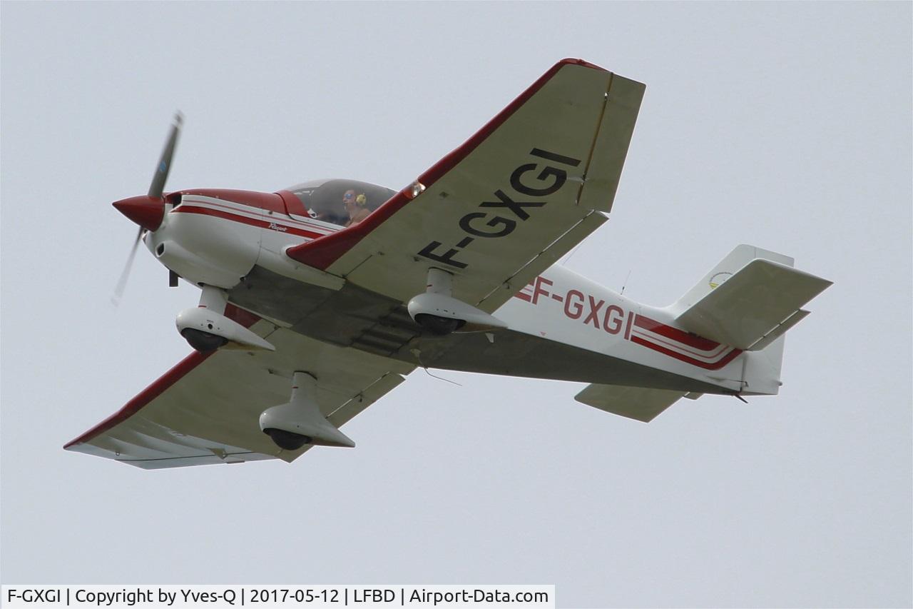 F-GXGI, Robin DR-400-180 Regent Regent C/N 2520, Robin DR-400-180 Regent, On final rwy 23, Bordeaux-Mérignac airport (LFBD-BOD)