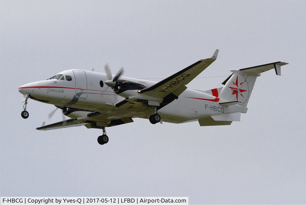 F-HBCG, 1993 Beech 1900D C/N UE-70, Beech 1900D, On final rwy 23, Bordeaux-Mérignac airport (LFBD-BOD)