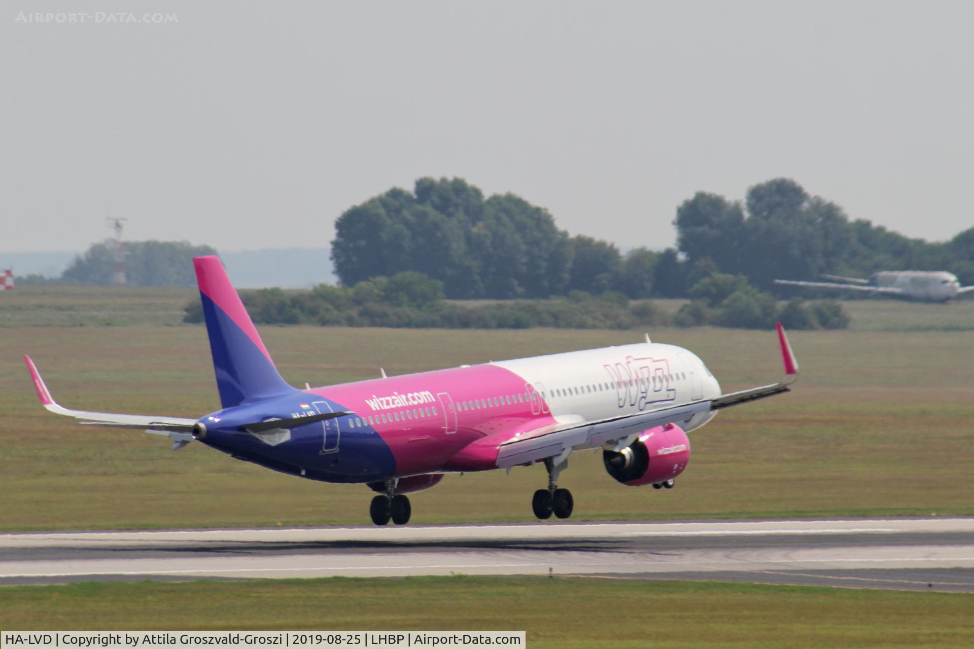 HA-LVD, 2019 Airbus A321-271NX C/N 8882, LHBP/BUD - Budapest Ferihegy, Liszt Ferenc International Airport, Hungary