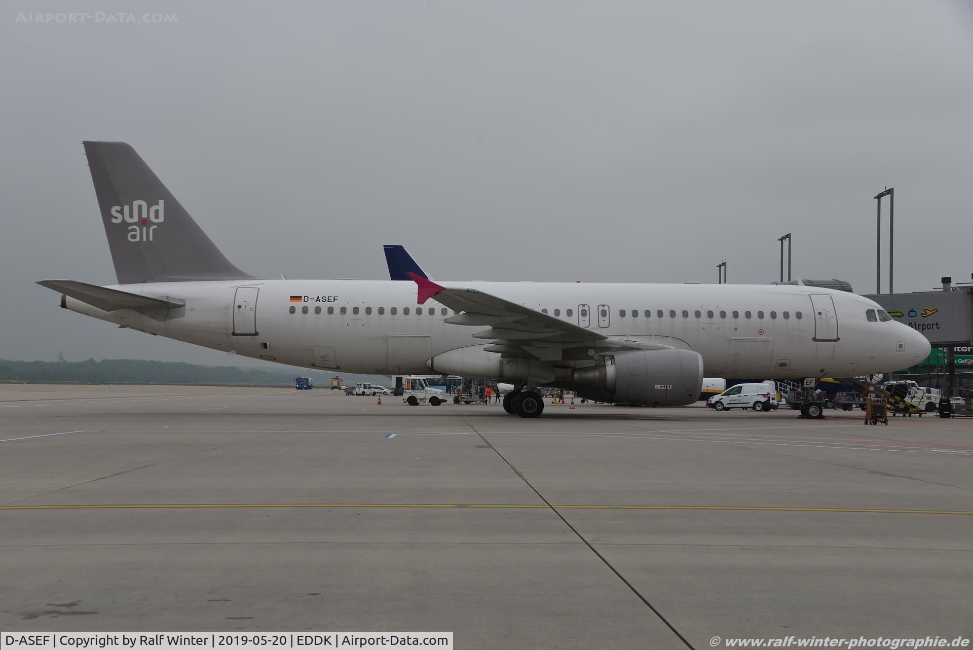 D-ASEF, 2011 Airbus A320-214 C/N 4974, Airbus A320-214 - SR SDR Sundair - 4974 - D-ASEF - 20.05.2019 - CGN