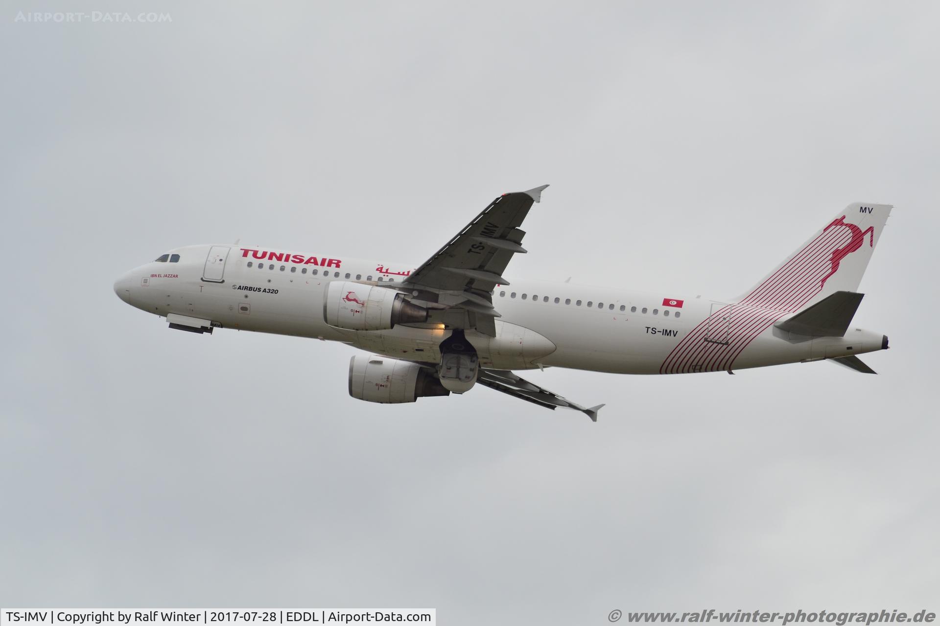 TS-IMV, 2013 Airbus A320-214 C/N 5610, Airbus A320-214 - TU TAR Tunisair 'Ibn El Jazzar' - 5610 - TS-IMV - 28.07.2017 - DUS