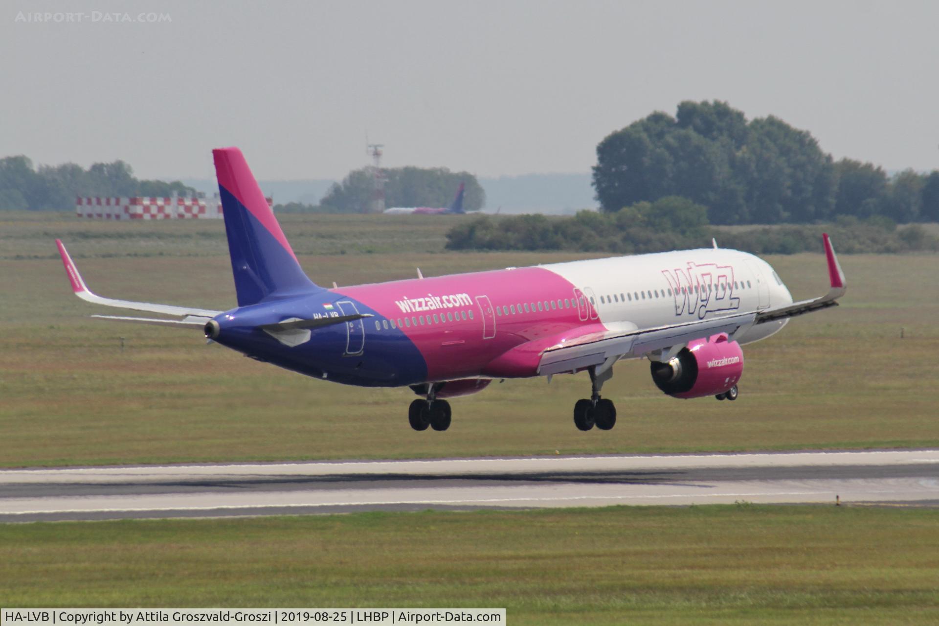 HA-LVB, 2019 Airbus A321-271NX C/N 8735, LHBP/BUD - Budapest Ferihegy, Liszt Ferenc International Airport, Hungary