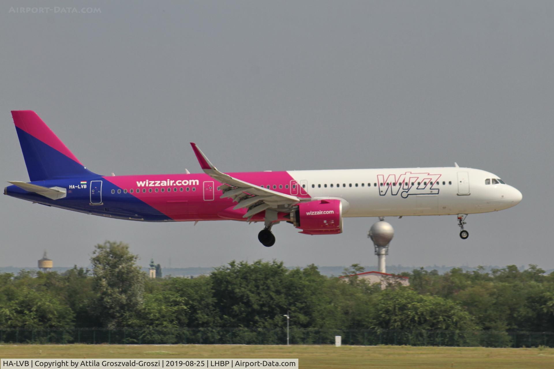 HA-LVB, 2019 Airbus A321-271NX C/N 8735, LHBP/BUD - Budapest Ferihegy, Liszt Ferenc International Airport, Hungary