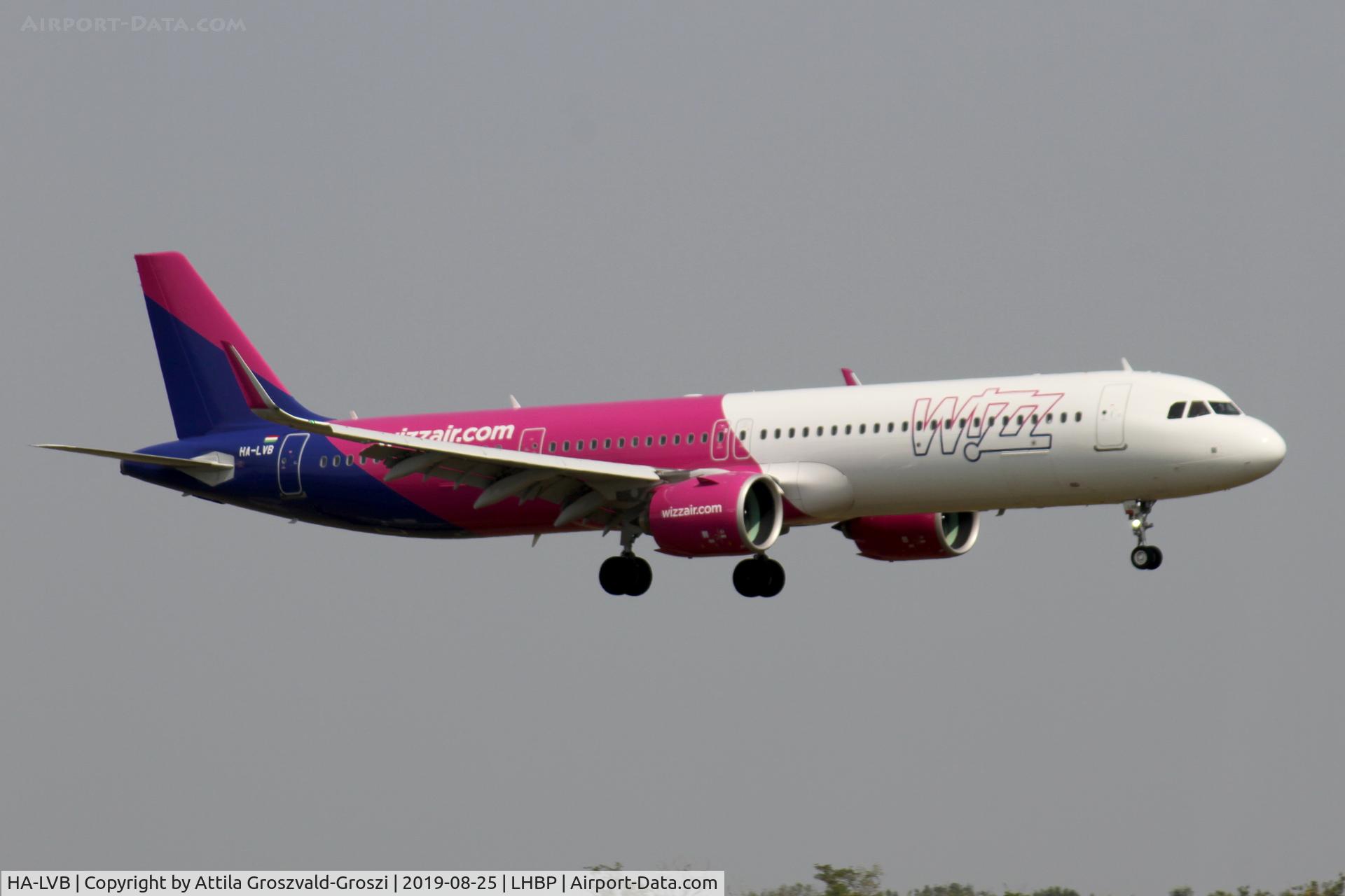 HA-LVB, 2019 Airbus A321-271NX C/N 8735, LHBP/BUD - Budapest Ferihegy, Liszt Ferenc International Airport, Hungary