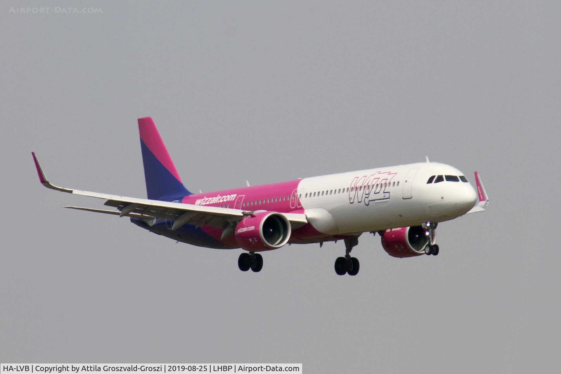 HA-LVB, 2019 Airbus A321-271NX C/N 8735, LHBP/BUD - Budapest Ferihegy, Liszt Ferenc International Airport, Hungary