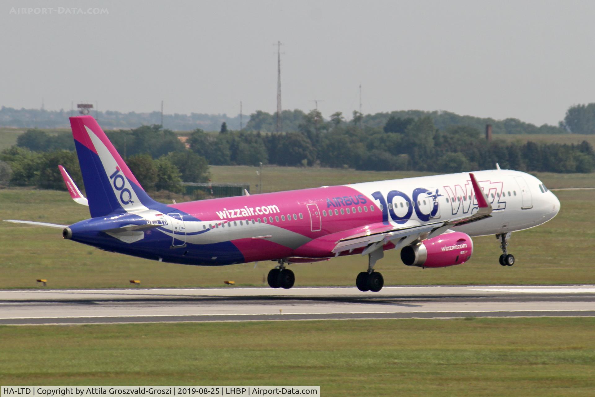 HA-LTD, 2018 Airbus A321-231 C/N 8305, LHBP/BUD - Budapest Ferihegy, Liszt Ferenc International Airport, Hungary