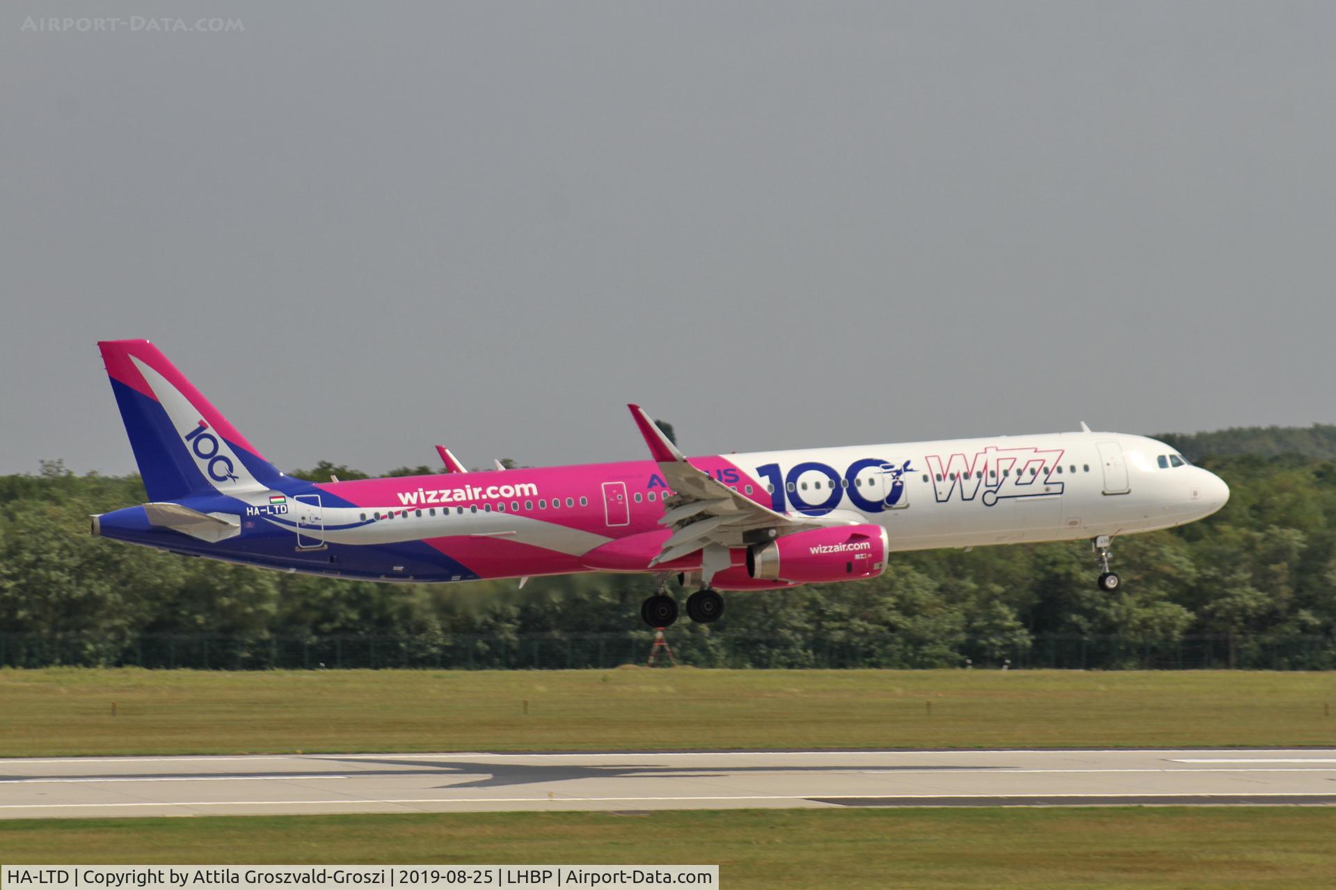 HA-LTD, 2018 Airbus A321-231 C/N 8305, LHBP/BUD - Budapest Ferihegy, Liszt Ferenc International Airport, Hungary