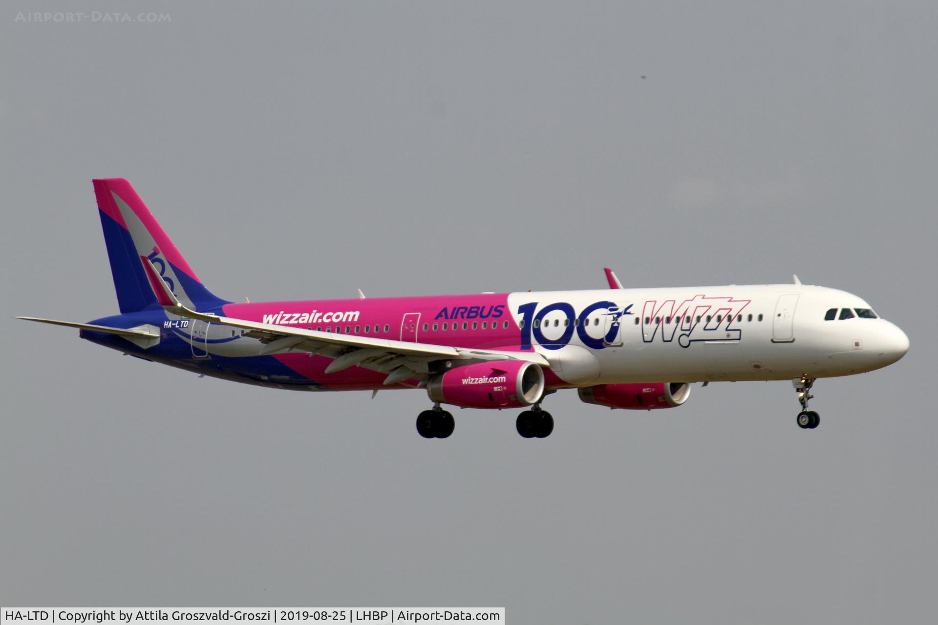 HA-LTD, 2018 Airbus A321-231 C/N 8305, LHBP/BUD - Budapest Ferihegy, Liszt Ferenc International Airport, Hungary