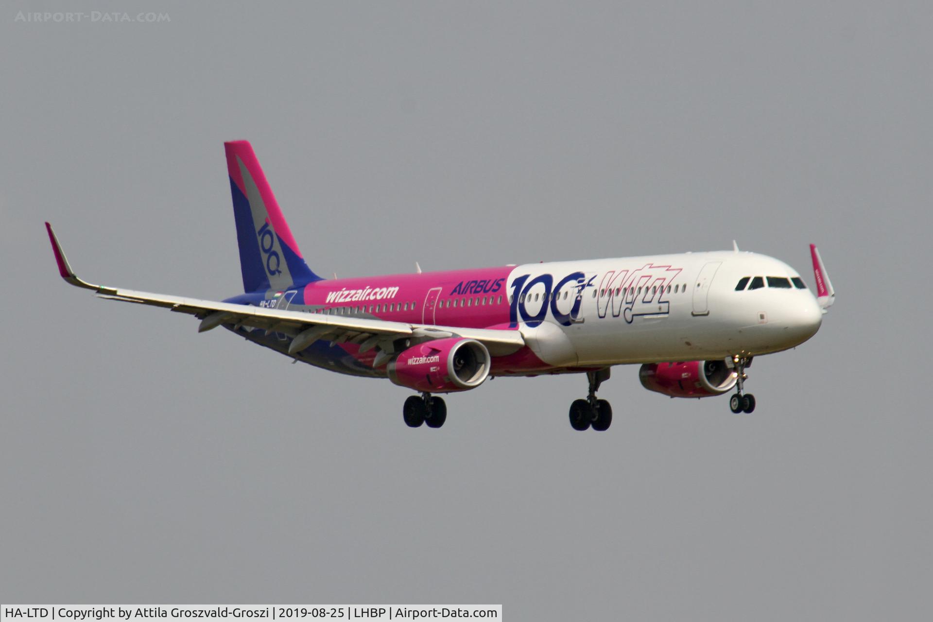 HA-LTD, 2018 Airbus A321-231 C/N 8305, LHBP/BUD - Budapest Ferihegy, Liszt Ferenc International Airport, Hungary