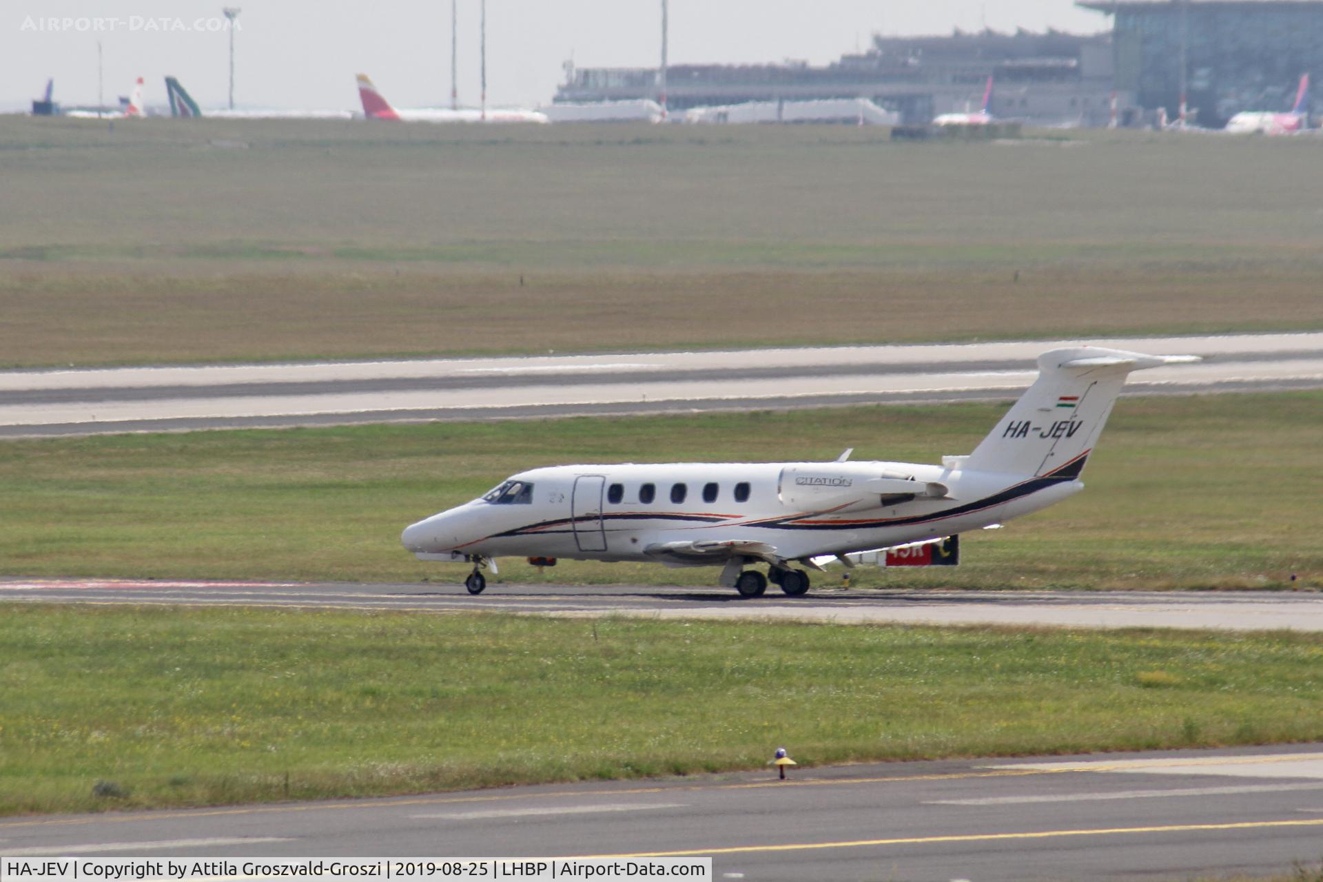 HA-JEV, 1989 Cessna 650 Citation III C/N 650-0174, LHBP/BUD - Budapest Ferihegy, Liszt Ferenc International Airport, Hungary