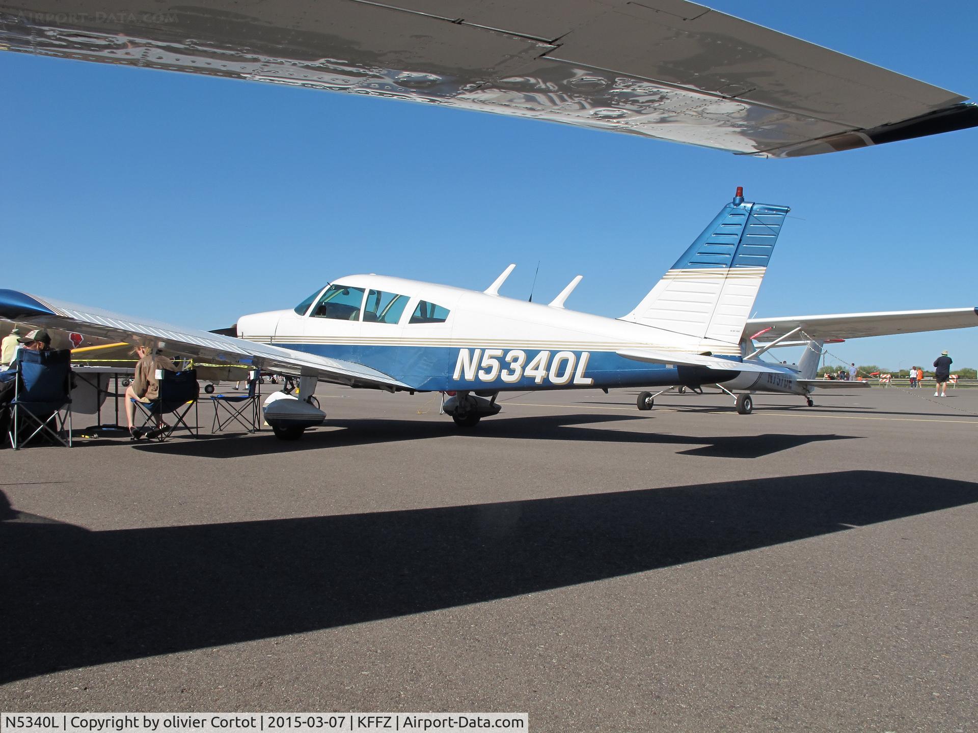 N5340L, 1968 Piper PA-28-180 C/N 28-4645, Mesa AZ