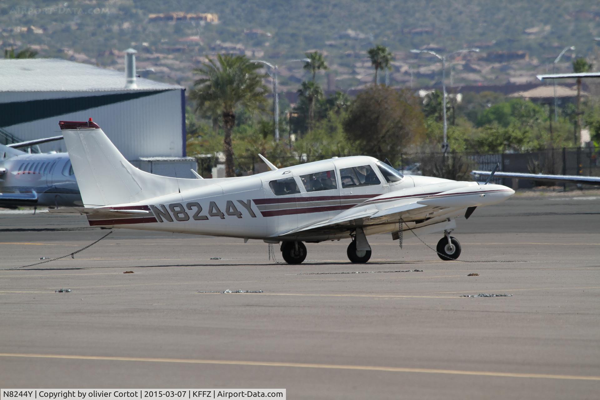 N8244Y, 1965 Piper PA-30 Twin Comanche C/N 30-917, Mesa AZ