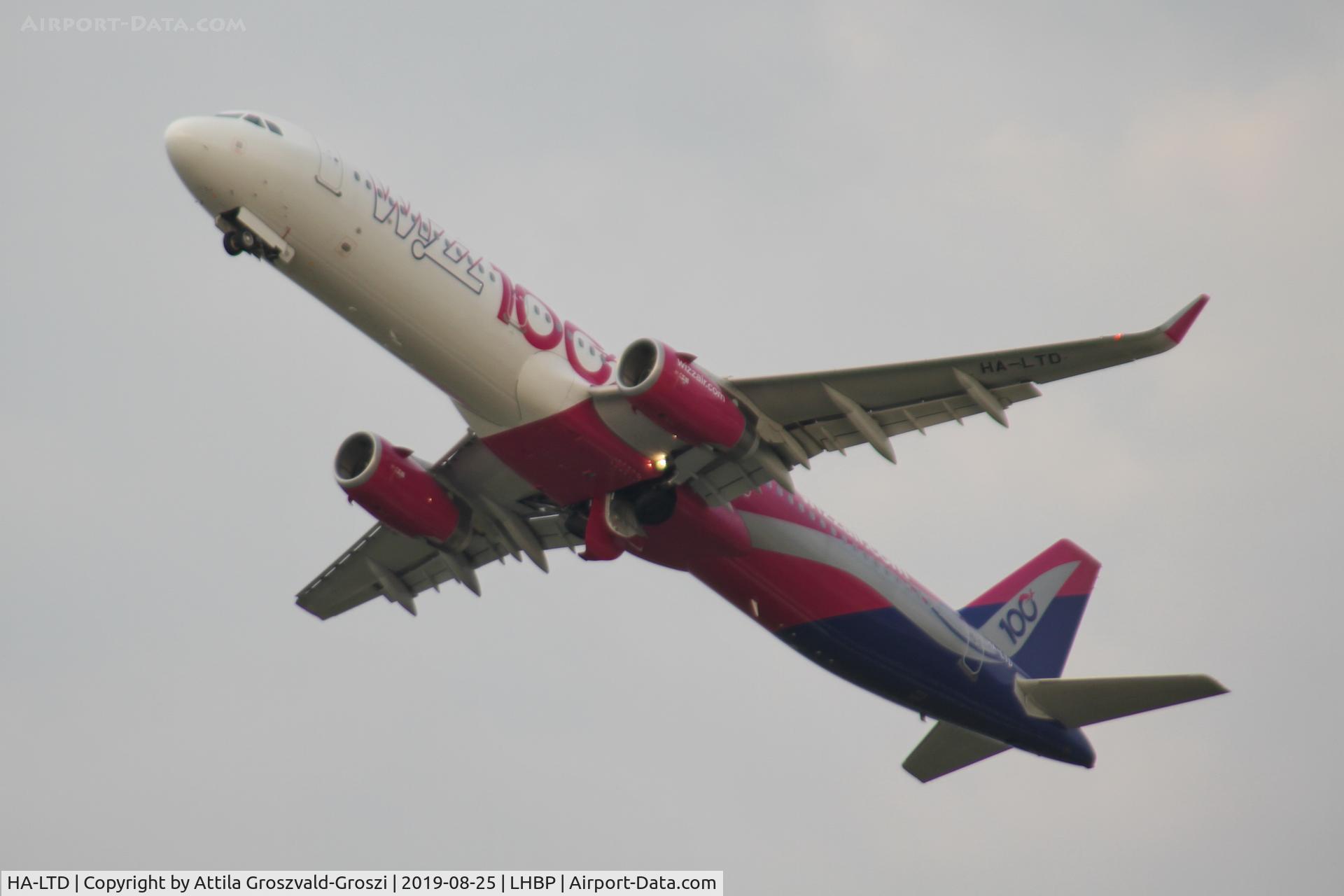 HA-LTD, 2018 Airbus A321-231 C/N 8305, LHBP/BUD - Budapest Ferihegy, Liszt Ferenc International Airport, Hungary
