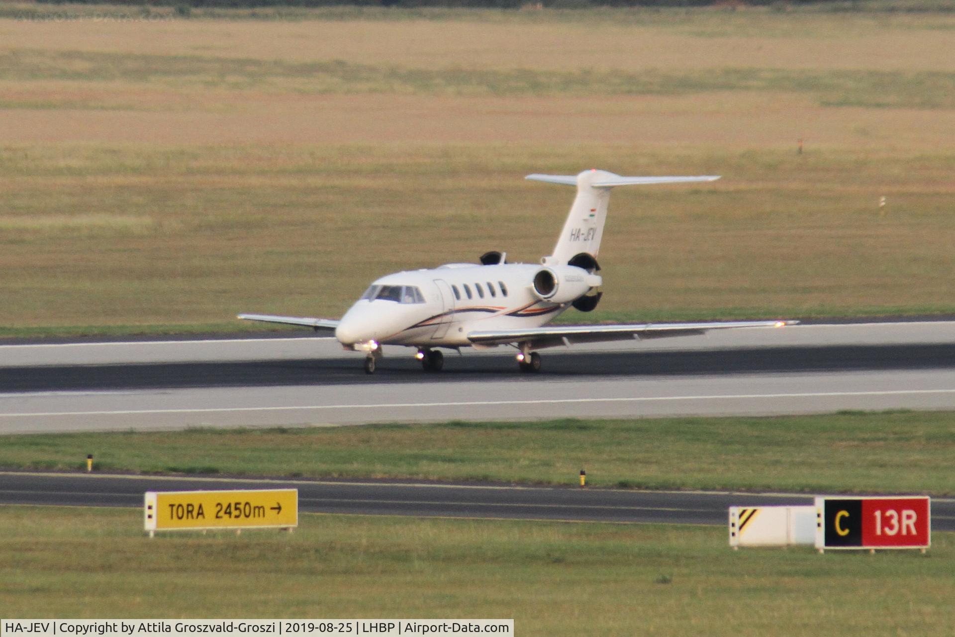 HA-JEV, 1989 Cessna 650 Citation III C/N 650-0174, LHBP/BUD - Budapest Ferihegy, Liszt Ferenc International Airport, Hungary
