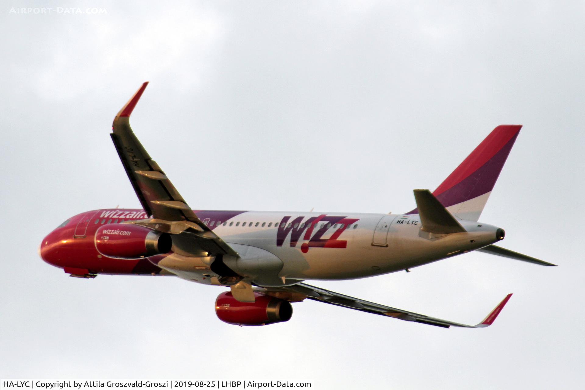HA-LYC, 2014 Airbus A320-232 C/N 6098, LHBP/BUD - Budapest Ferihegy, Liszt Ferenc International Airport, Hungary