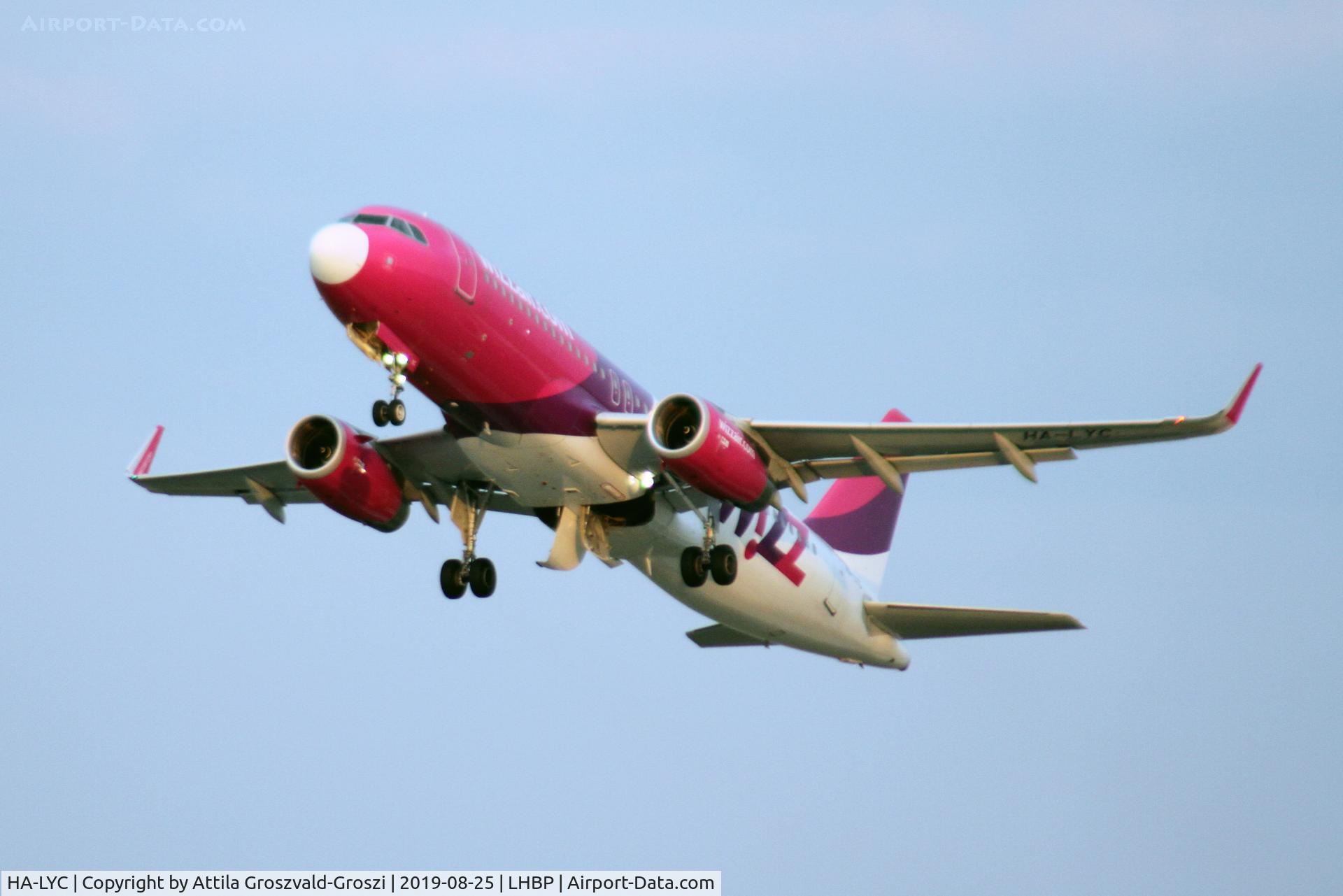 HA-LYC, 2014 Airbus A320-232 C/N 6098, LHBP/BUD - Budapest Ferihegy, Liszt Ferenc International Airport, Hungary