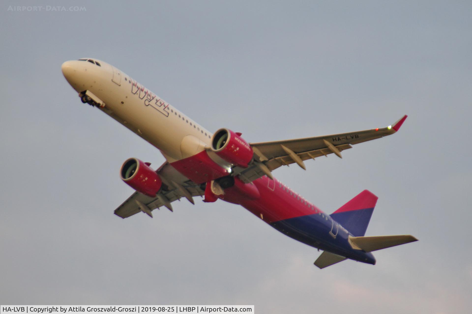 HA-LVB, 2019 Airbus A321-271NX C/N 8735, LHBP/BUD - Budapest Ferihegy, Liszt Ferenc International Airport, Hungary